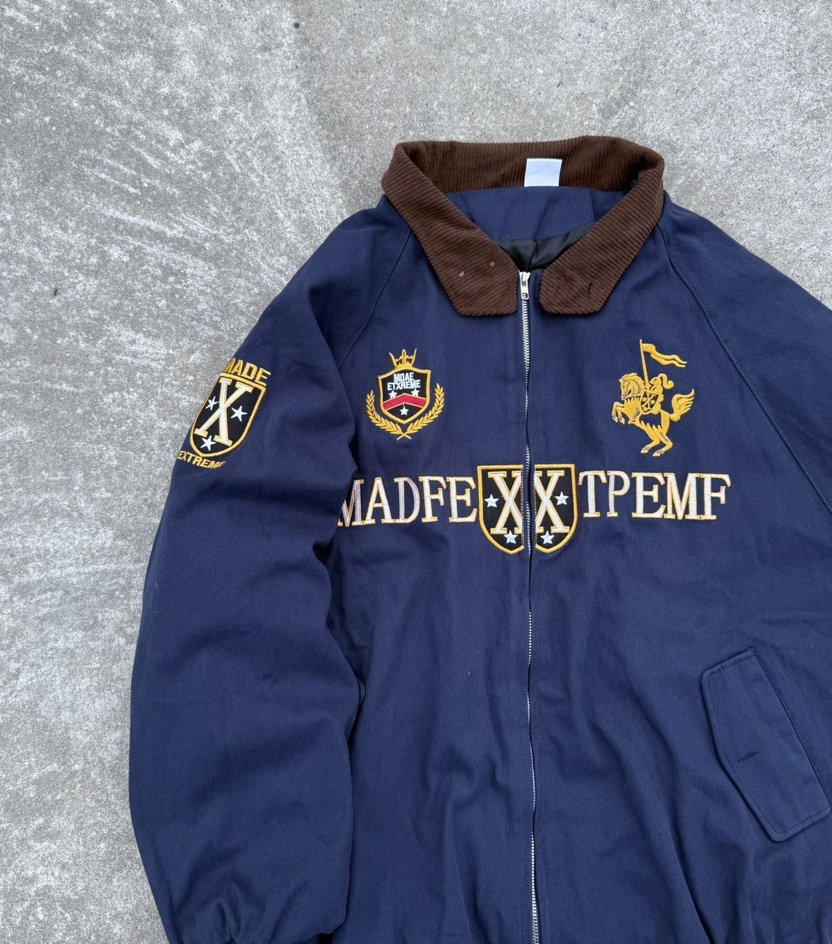 Other Vintage Y2K streetwear old money avantgarde track jacket Size US L / EU 52-54 / 3 - 4 Thumbnail