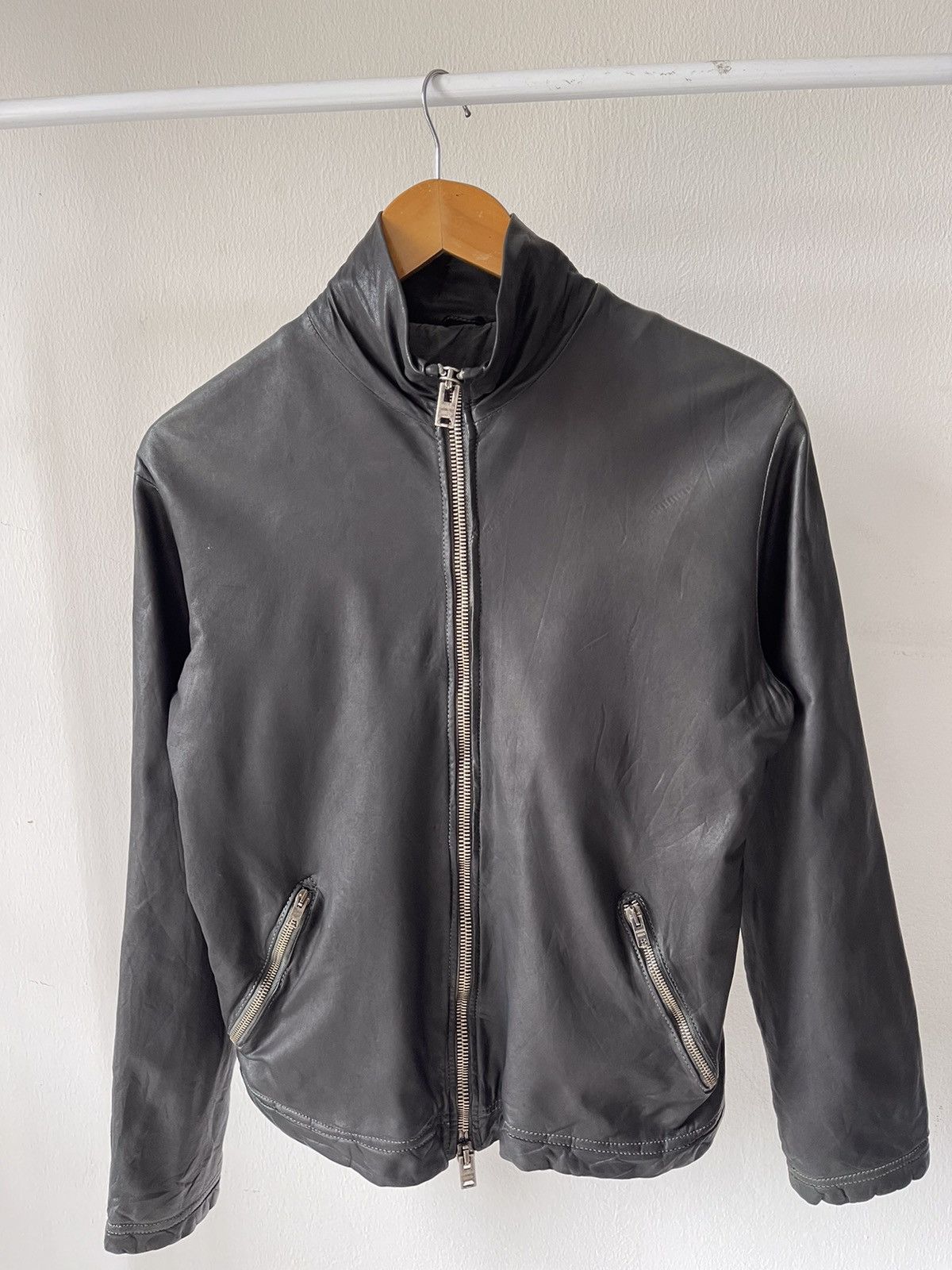 Giorgio Brato Giorgio Brato Vera Pelle Leather Jacket Size US S / EU 44-46 / 1 - 11 Thumbnail