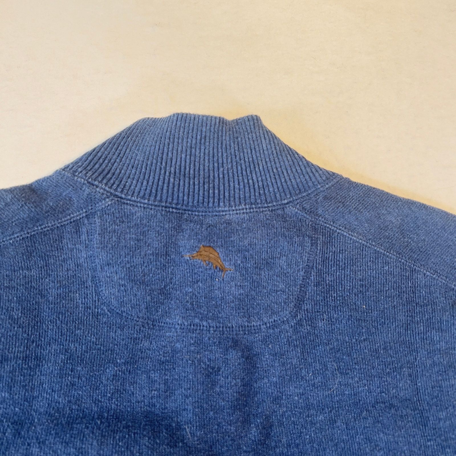 Tommy Bahama Tommy Bahama 1/4 Zip Men's XL High Neck Sweater Reversible Size US XL / EU 56 / 4 - 10 Thumbnail