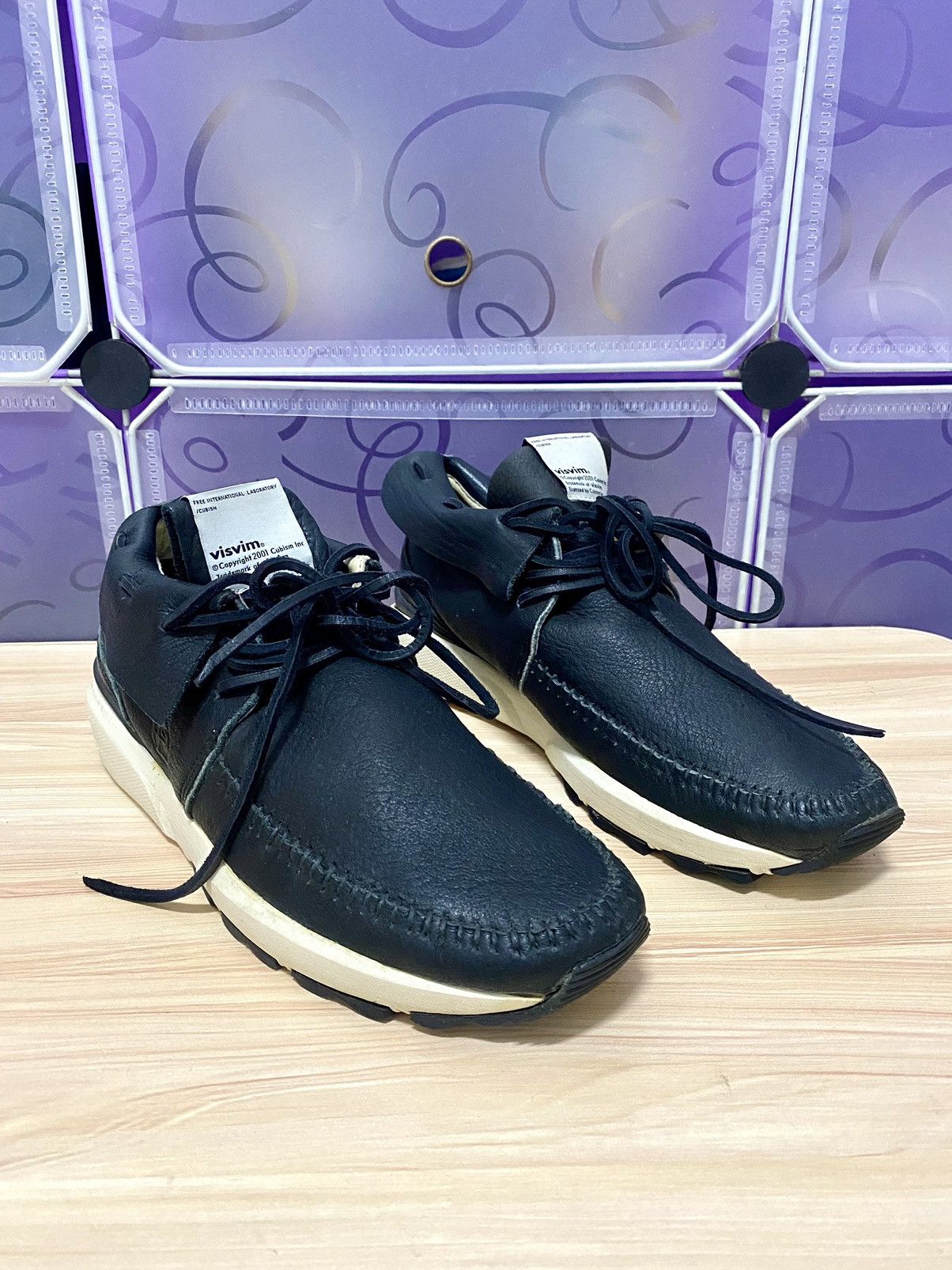 Visvim 2001 Visvim G. Reservation Black Leather shoes Size US 8 / EU 41 - 3 Thumbnail