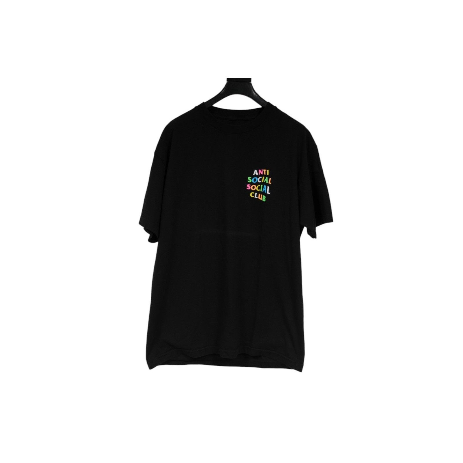 Anti Social Social Club Logo T Shirt Black Multi Color Size US L / EU 52-54 / 3 - 2 Thumbnail