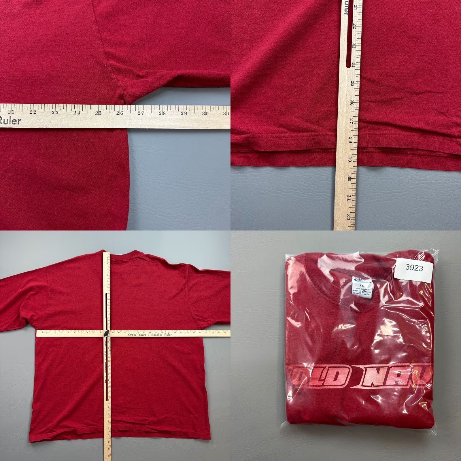 Old Navy VINTAGE Old Navy Shirt Mens 2XL Red Long Sleeve Logo Spell Out Skate Punk Y2K Size US XXL / EU 58 / 5 - 9 Thumbnail