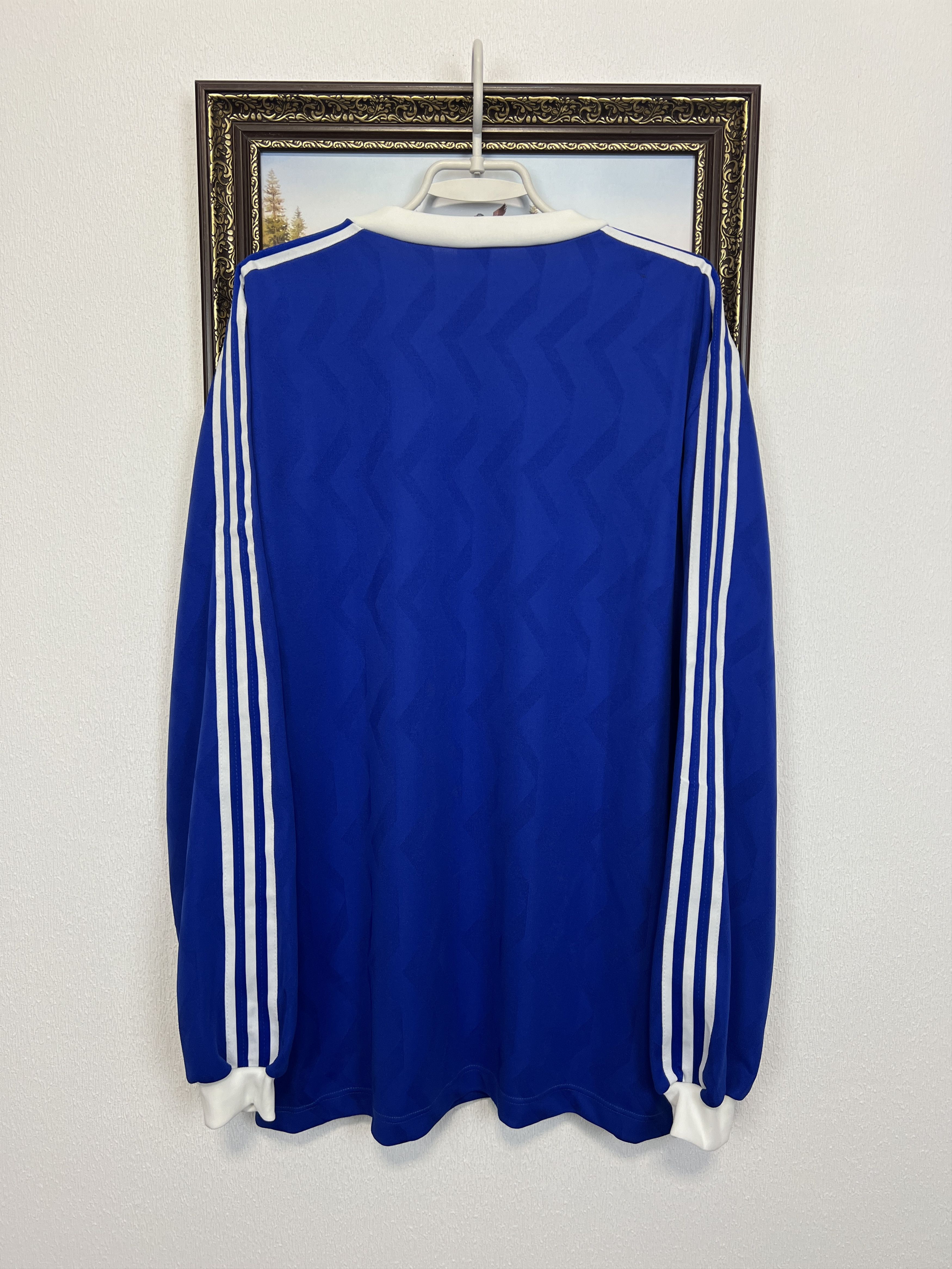 Adidas Vintage Football Template Shirt Long Sleeve Jersey Trikor Size US XL / EU 56 / 4 - 7 Thumbnail