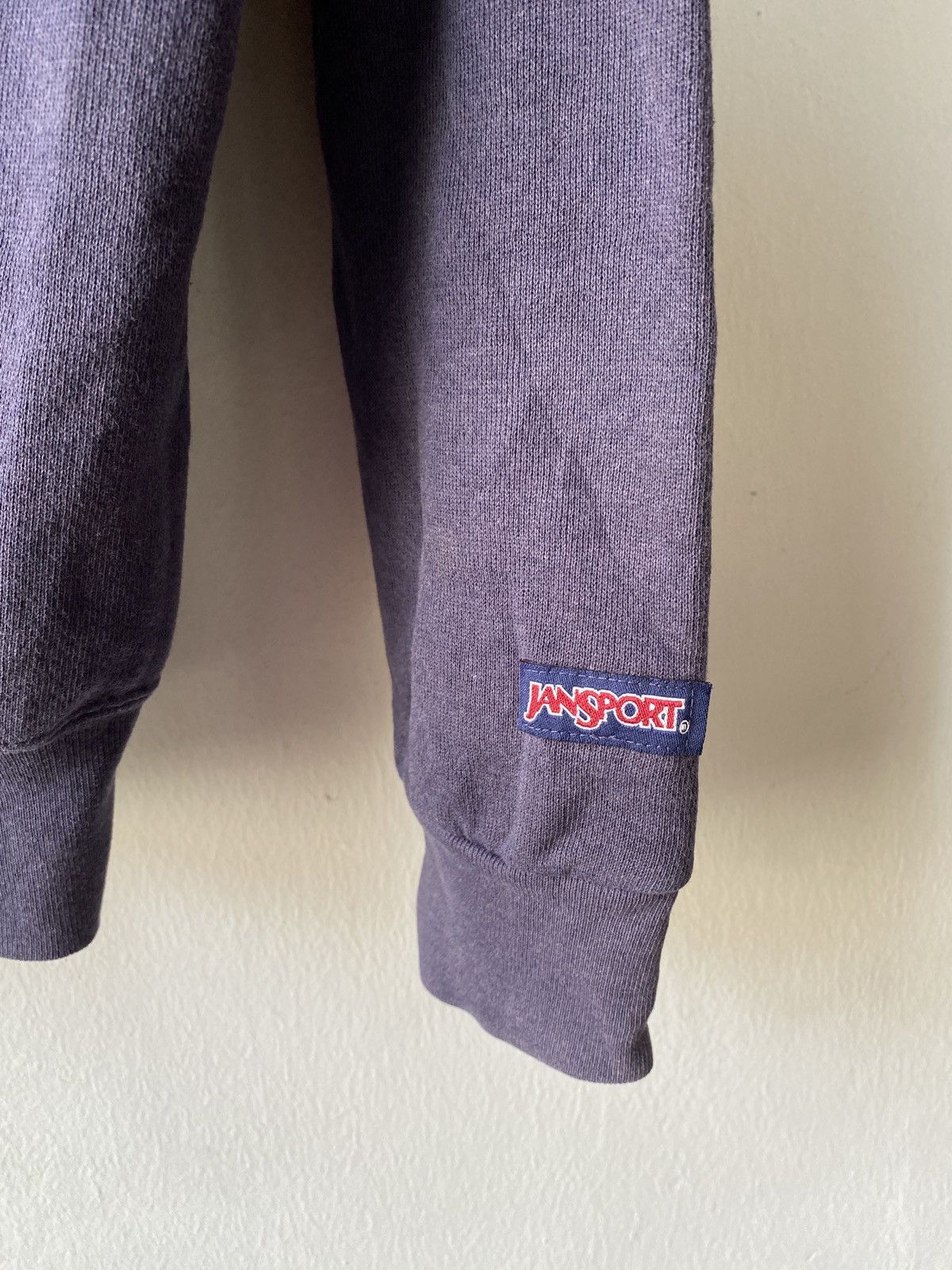 Jansport × Vintage 1990s - (BYU) Brigham Young University Faded Blue Hoodie Size US XL / EU 56 / 4 - 8 Thumbnail