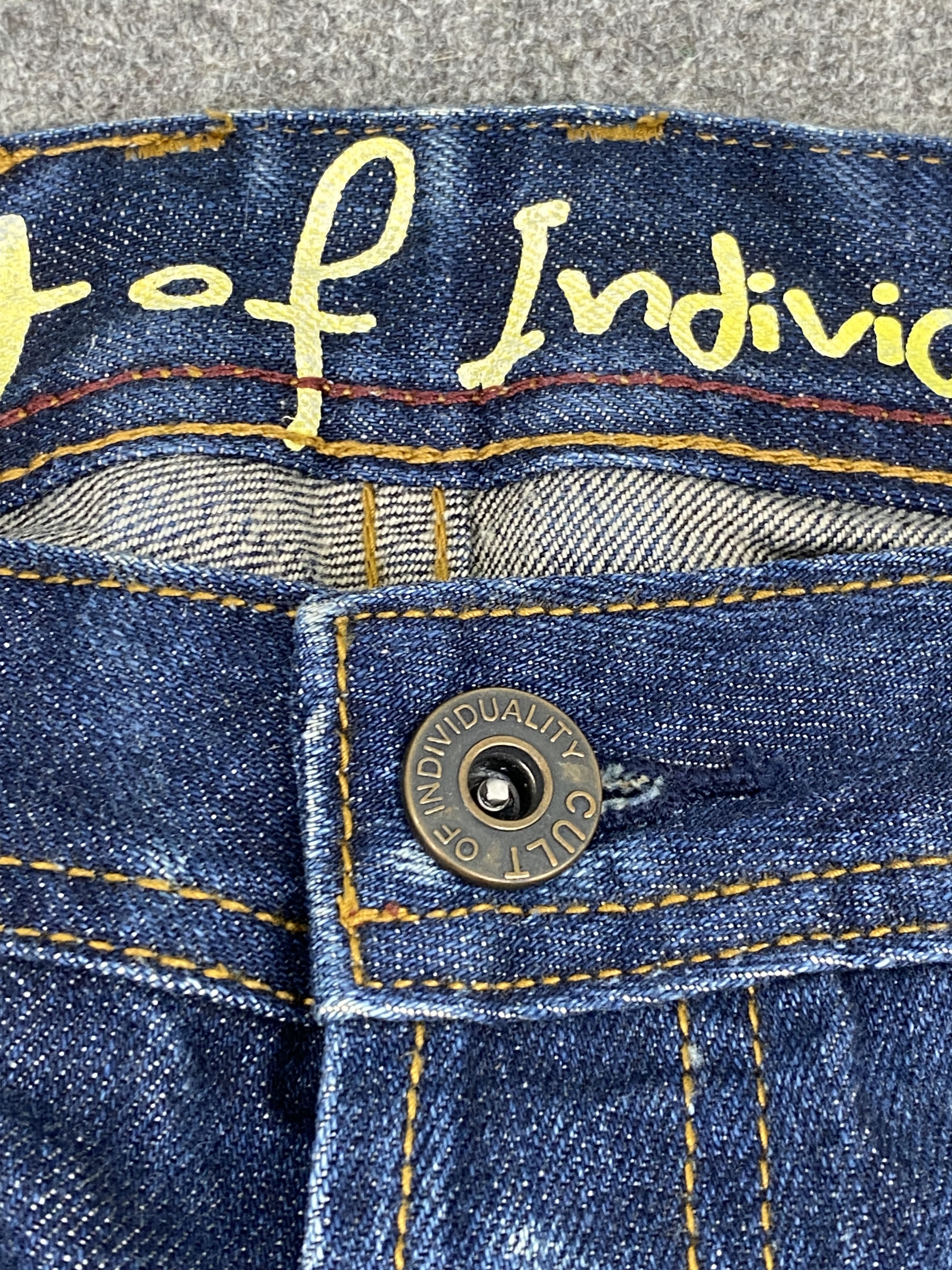 Vintage Vintage Cult Of Individuality Distressed Jeans DP2719 Size US 36 / EU 52 - 12 Thumbnail