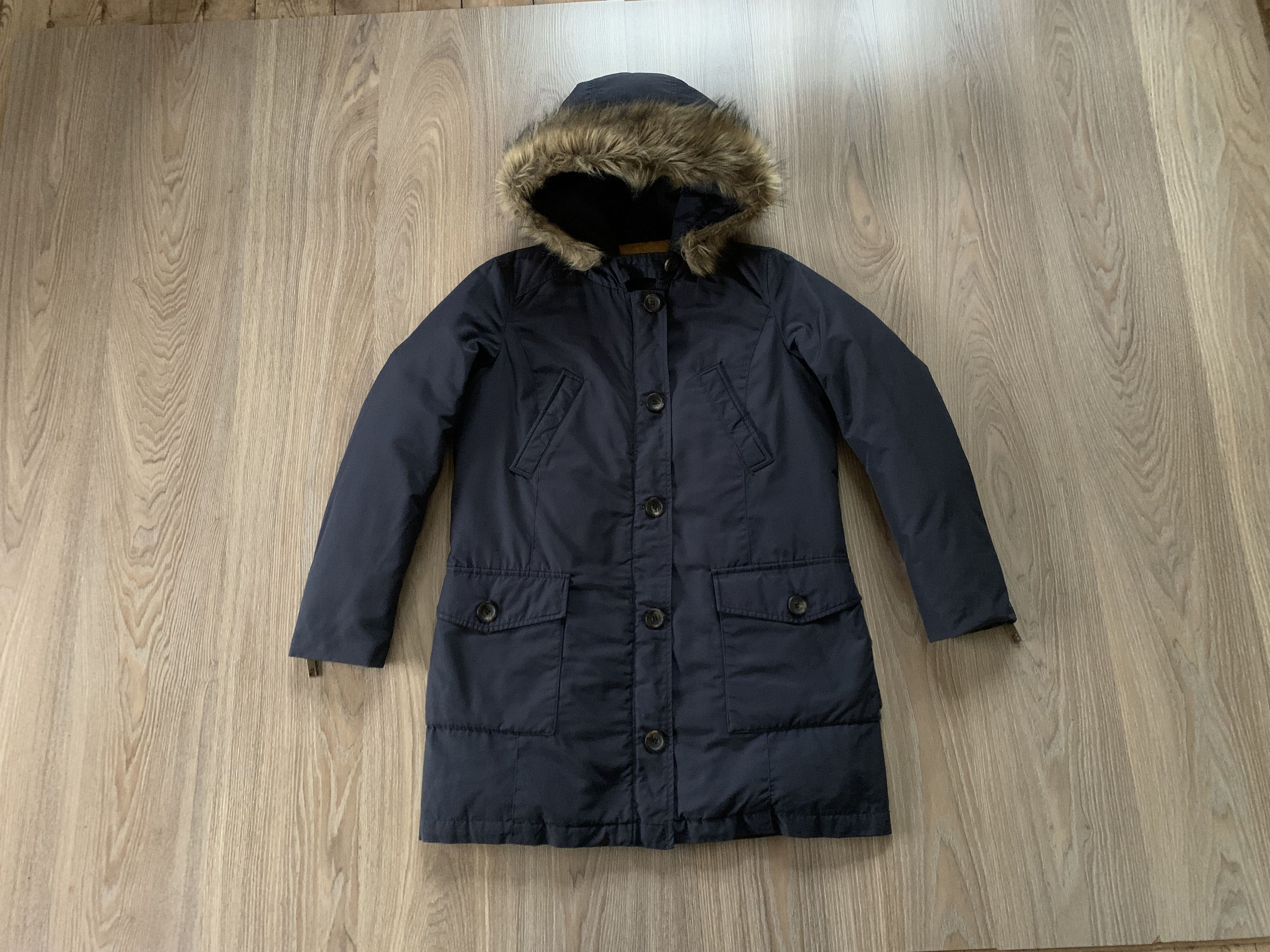 Designer × Zara Zara Basic Down Hood Parka Jacket Size US M / EU 48-50 / 2 - 1 Thumbnail