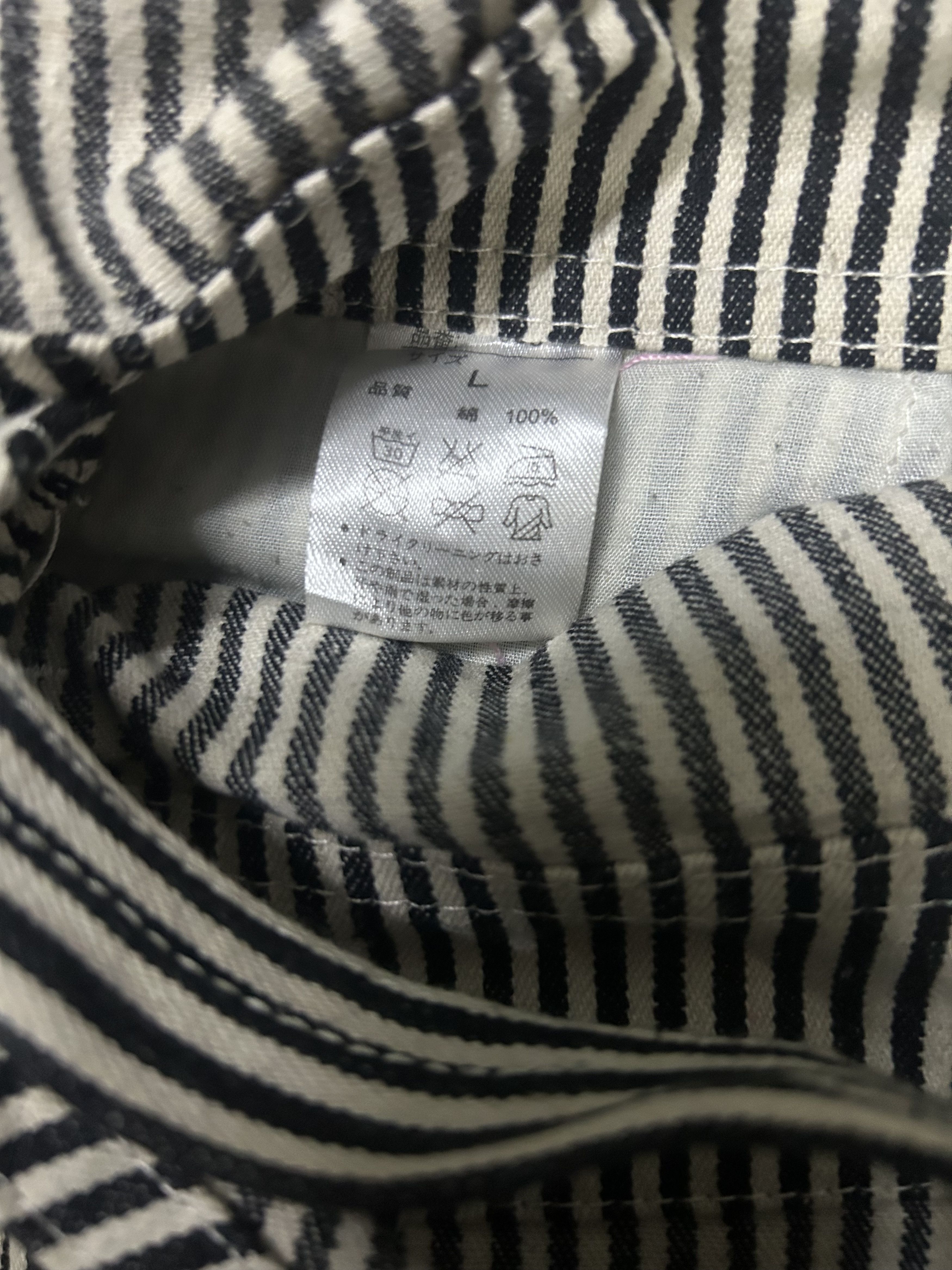 Japanese Brand Vintage Dia Star Hickory Overall Size US 35 - 8 Thumbnail