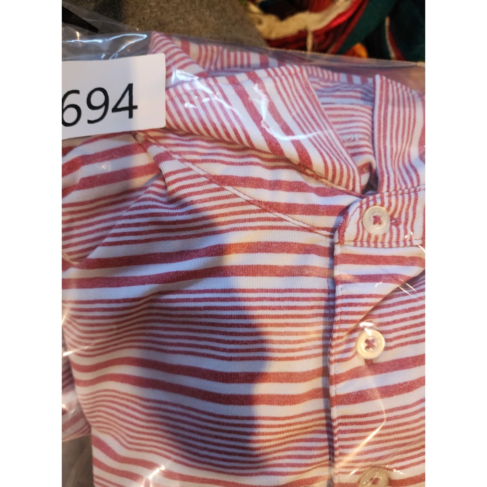 Southern Tide Southern Tide Polo Striped Short Sleeve XL Multicolor Golf Stretch Men’s Size US XL / EU 56 / 4 - 8 Thumbnail