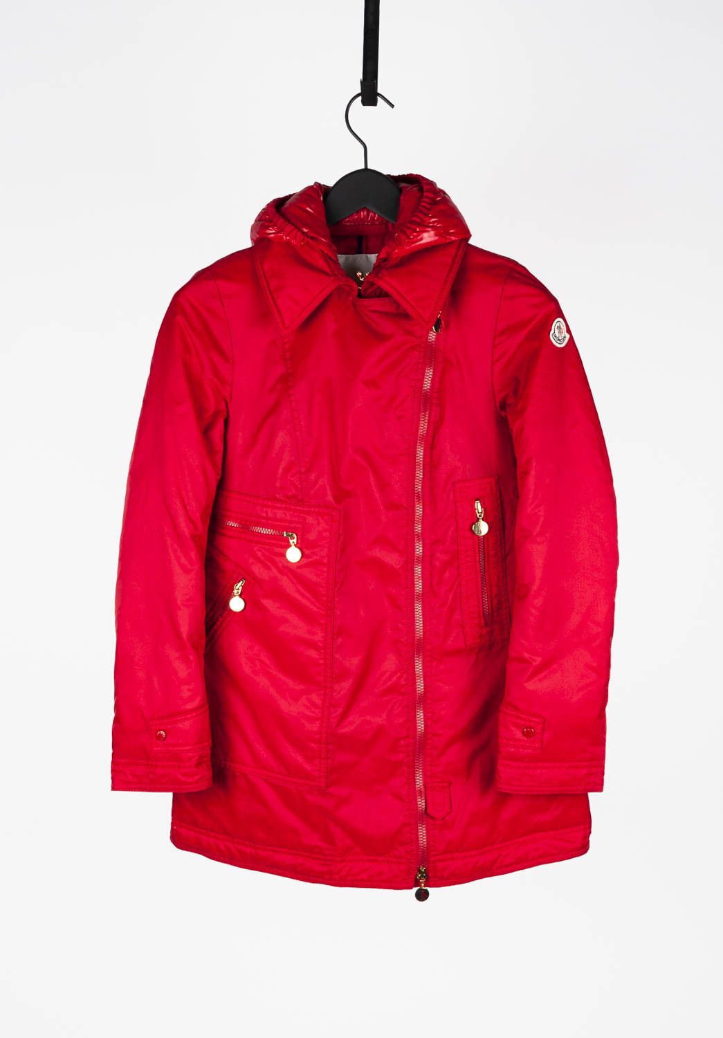 Moncler Moncler Cinema Red Parka Hooded Jacket Size 1 / S H4987 Size S / US 4 / IT 40 - 1 Thumbnail