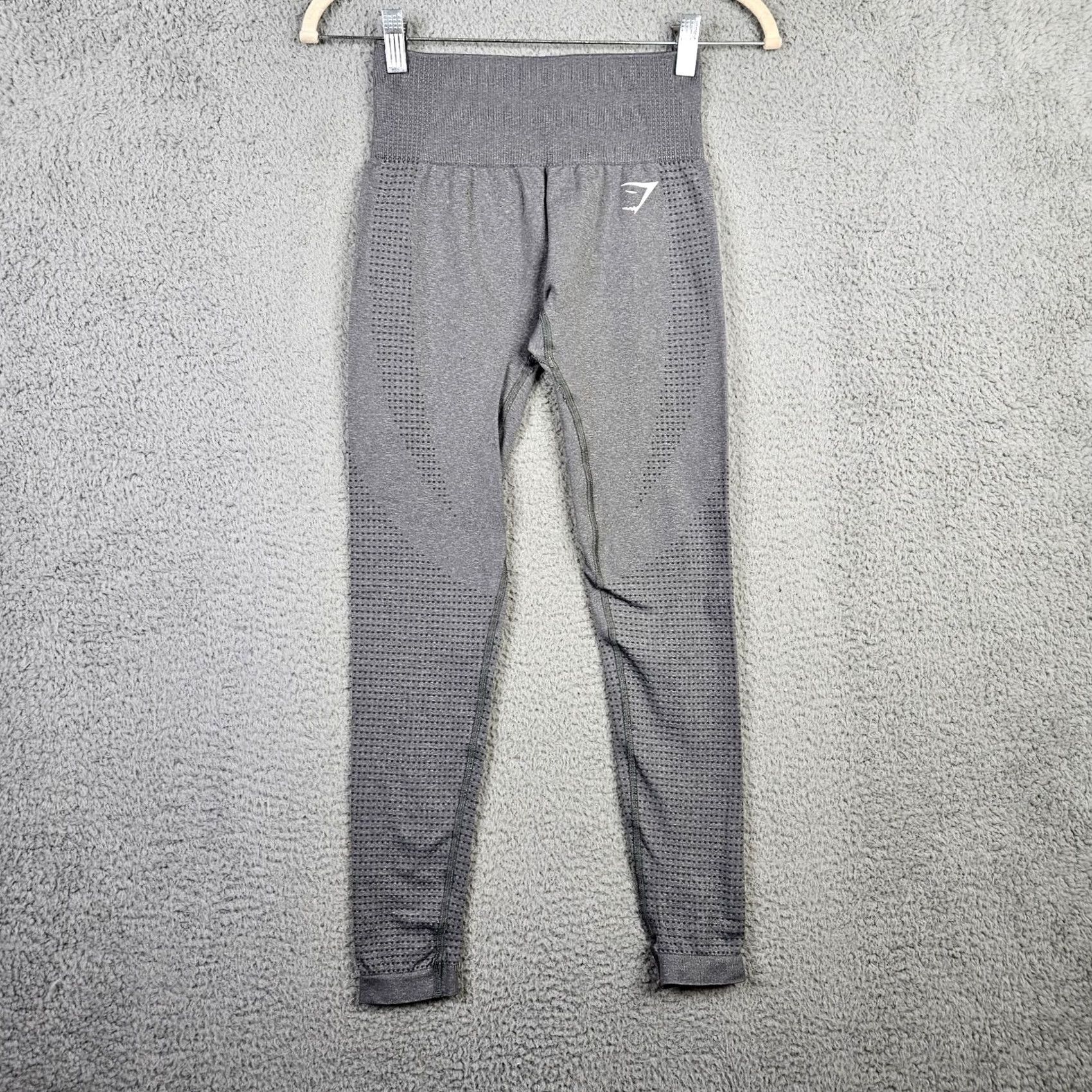 Gymshark Gymshark Women's Gray Vital Seamless 2.0 Leggings Size M Size 32" / US 10 / IT 46 - 6 Thumbnail