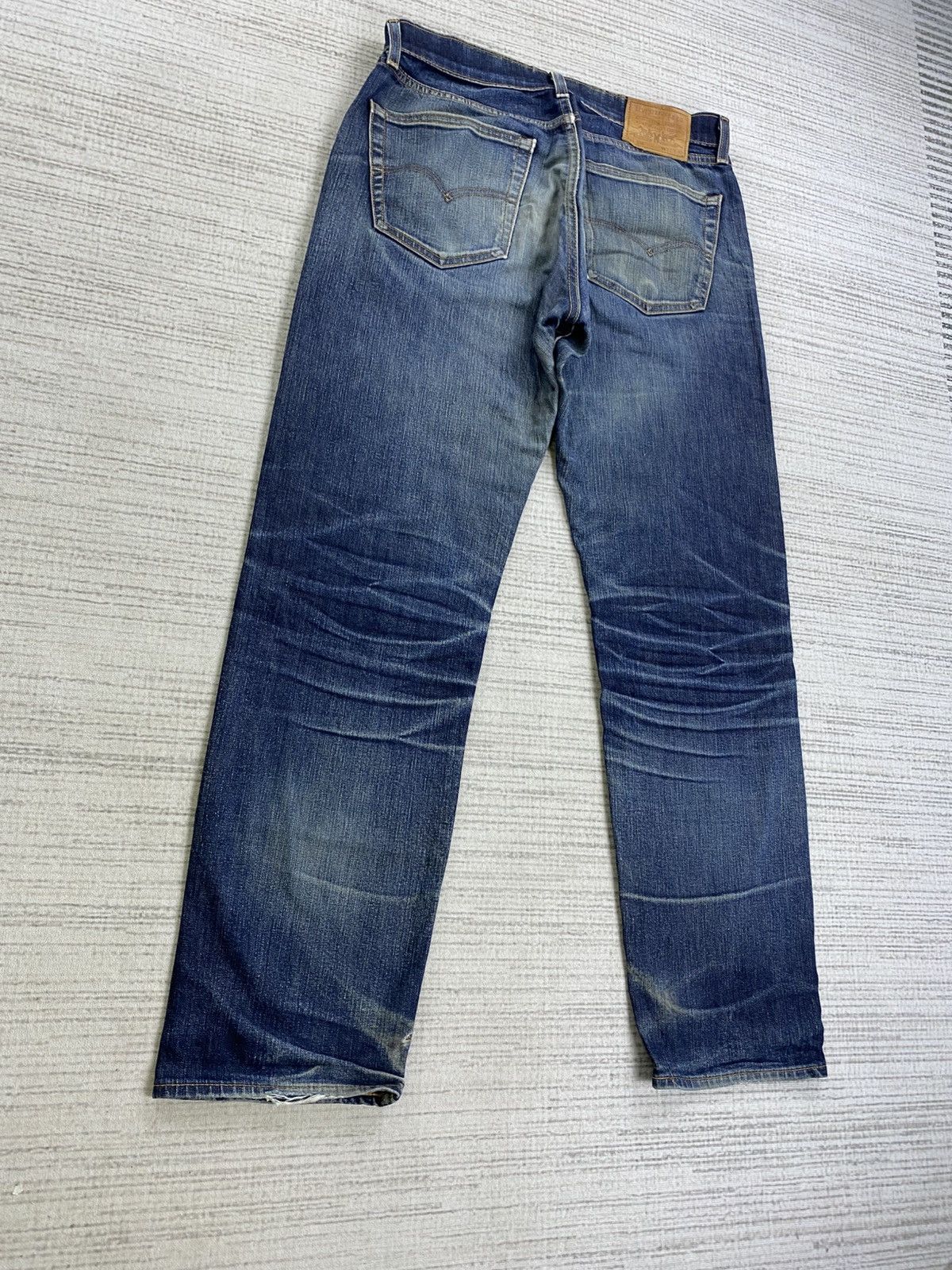 Levi's 🔥Vintage Levis 505 Distressed Denim Jeans Size US 32 / EU 48 - 8 Thumbnail