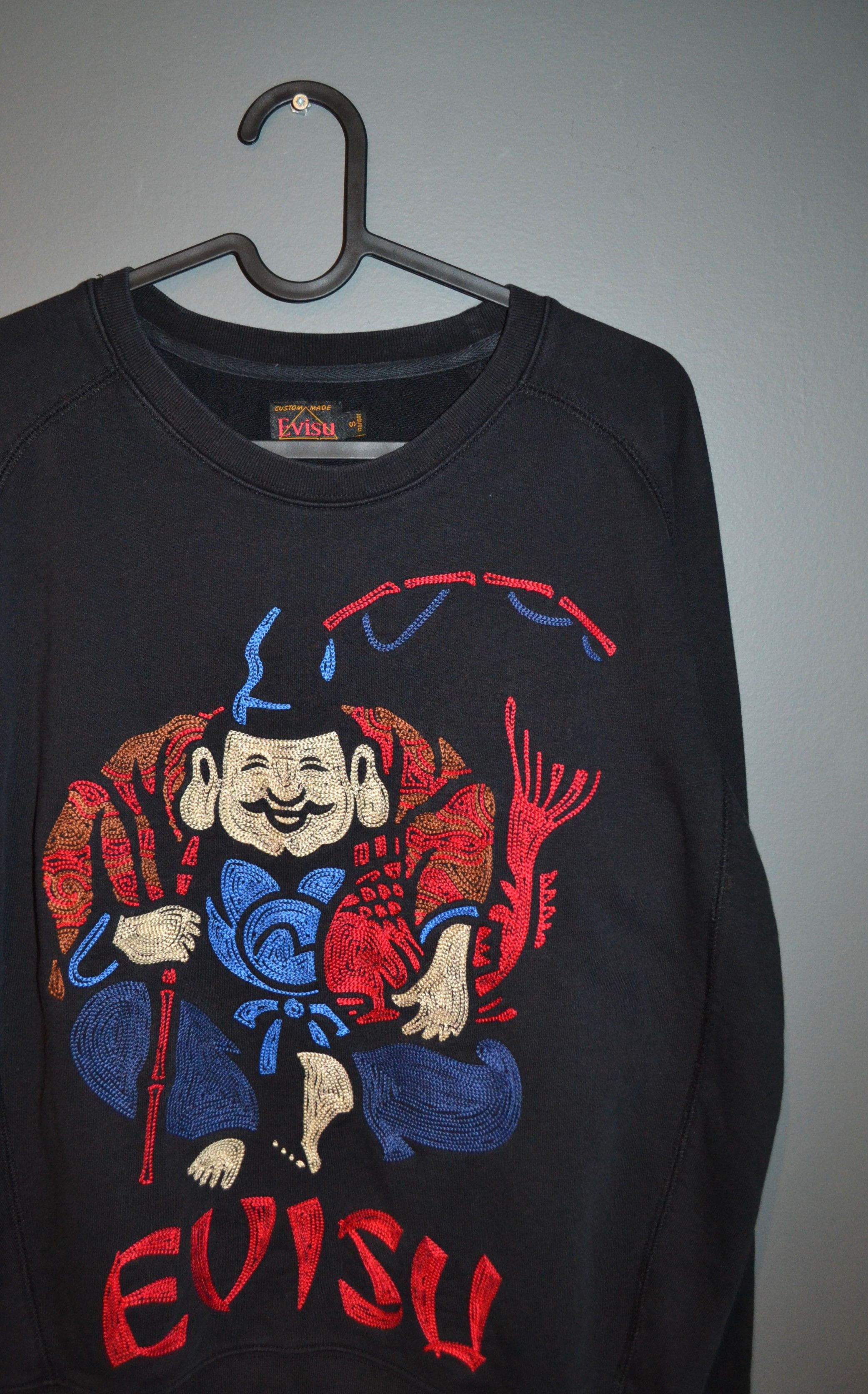 Evisu Evisu Embroidery Sweatshirt S Size US S / EU 44-46 / 1 - 1 Thumbnail