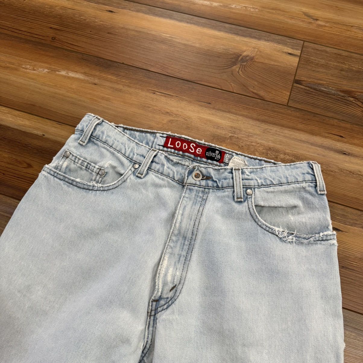 Levi's Vintage Levi’s Blue Silvertab Loose Denim Jeans Skate Size US 32 / EU 48 - 6 Thumbnail