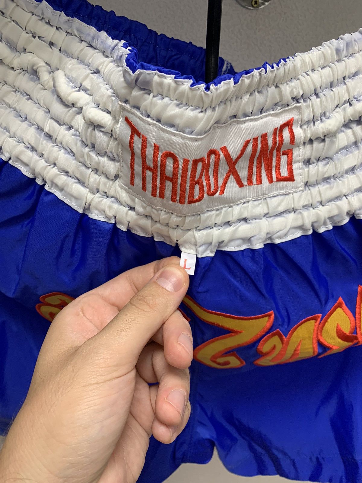 Other THAIBOXING Thai Boxing vintage shorts 34 L sz muay-Thai Size US 34 / EU 50 - 6 Thumbnail