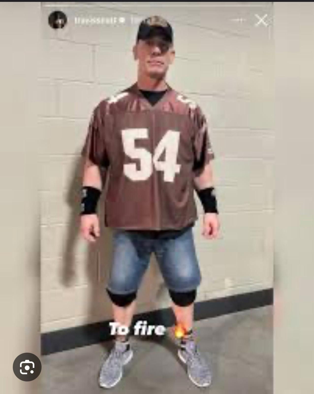 WWE Travis Scott John Cena WWE WrestleMania Cactus Jack Jersey Size US XL / EU 56 / 4 - 4 Thumbnail