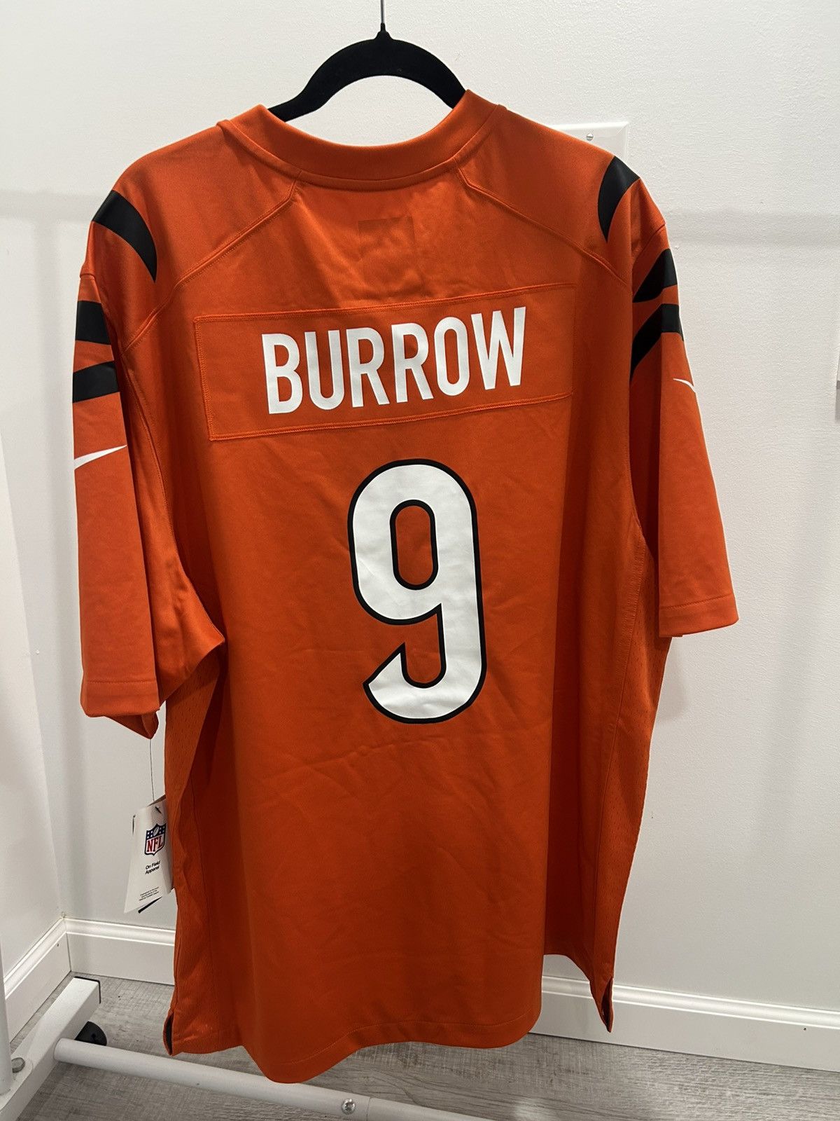 Nike Nike Bengals Joe Borrow Jersey Size US XL / EU 56 / 4 - 2 Thumbnail