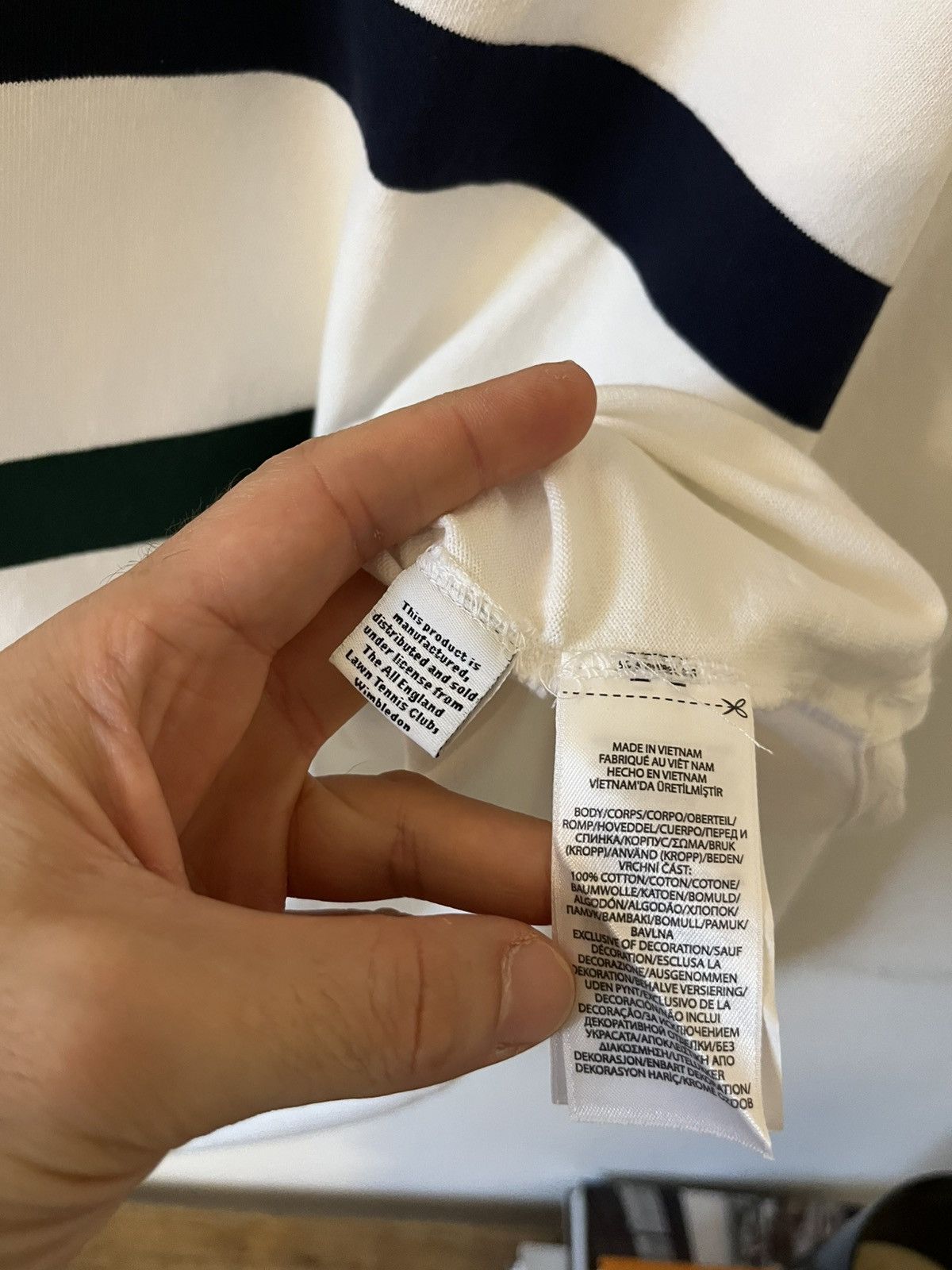 Polo Ralph Lauren Polo Ralph Lauren Wimbledon rugby polo shirt Size US L / EU 52-54 / 3 - 8 Thumbnail