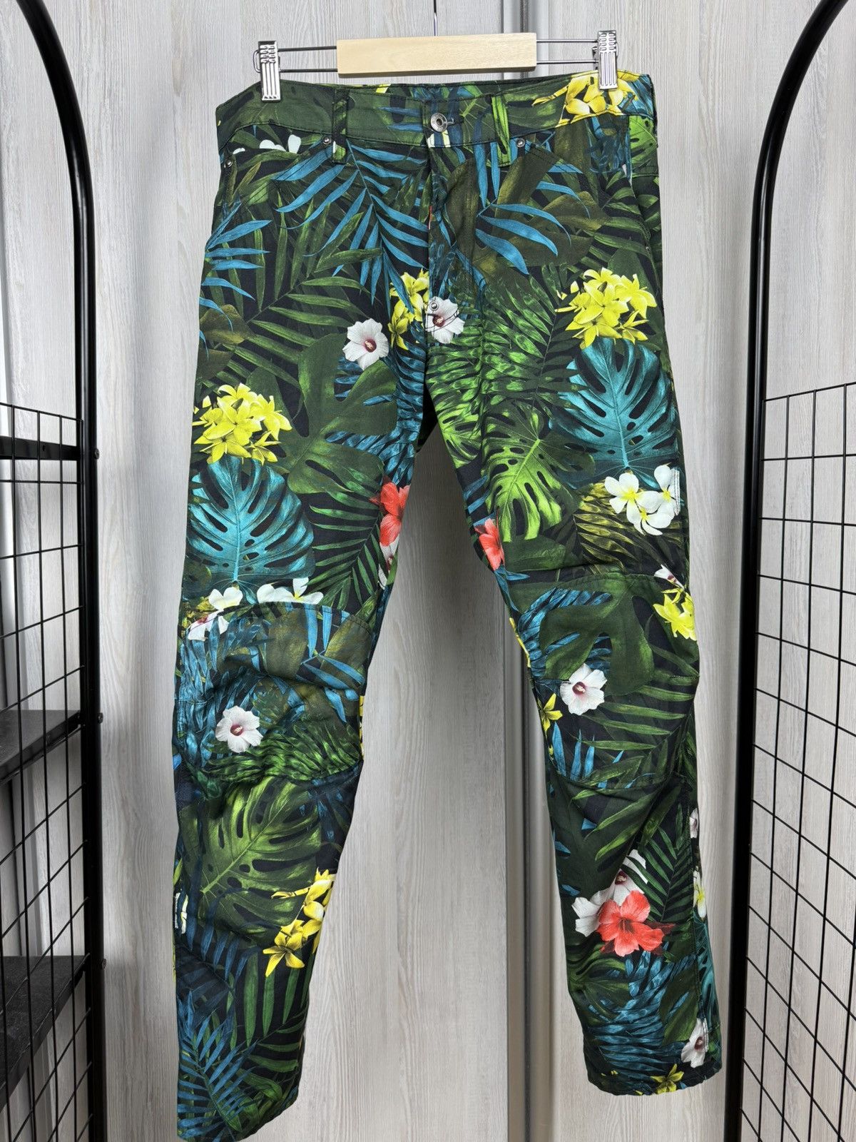 G-Star × Pharrell G-STAR RAW Pharrell Williams 5622 3D Tapered COJ Jeans Pants Size US 32 / EU 48 - 2 Thumbnail