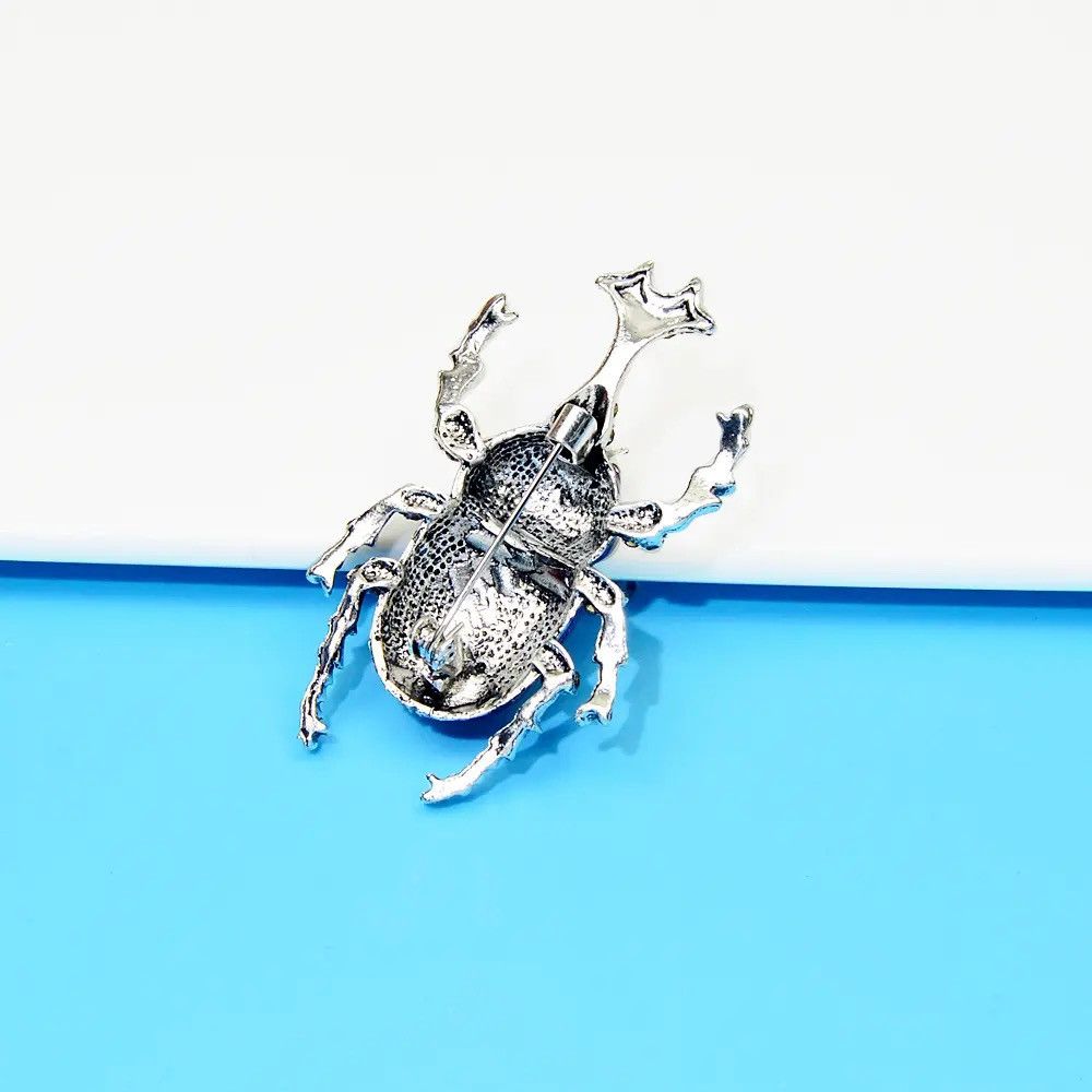 Designer Exaggerated black spider creative brooch Size ONE SIZE - 3 Thumbnail