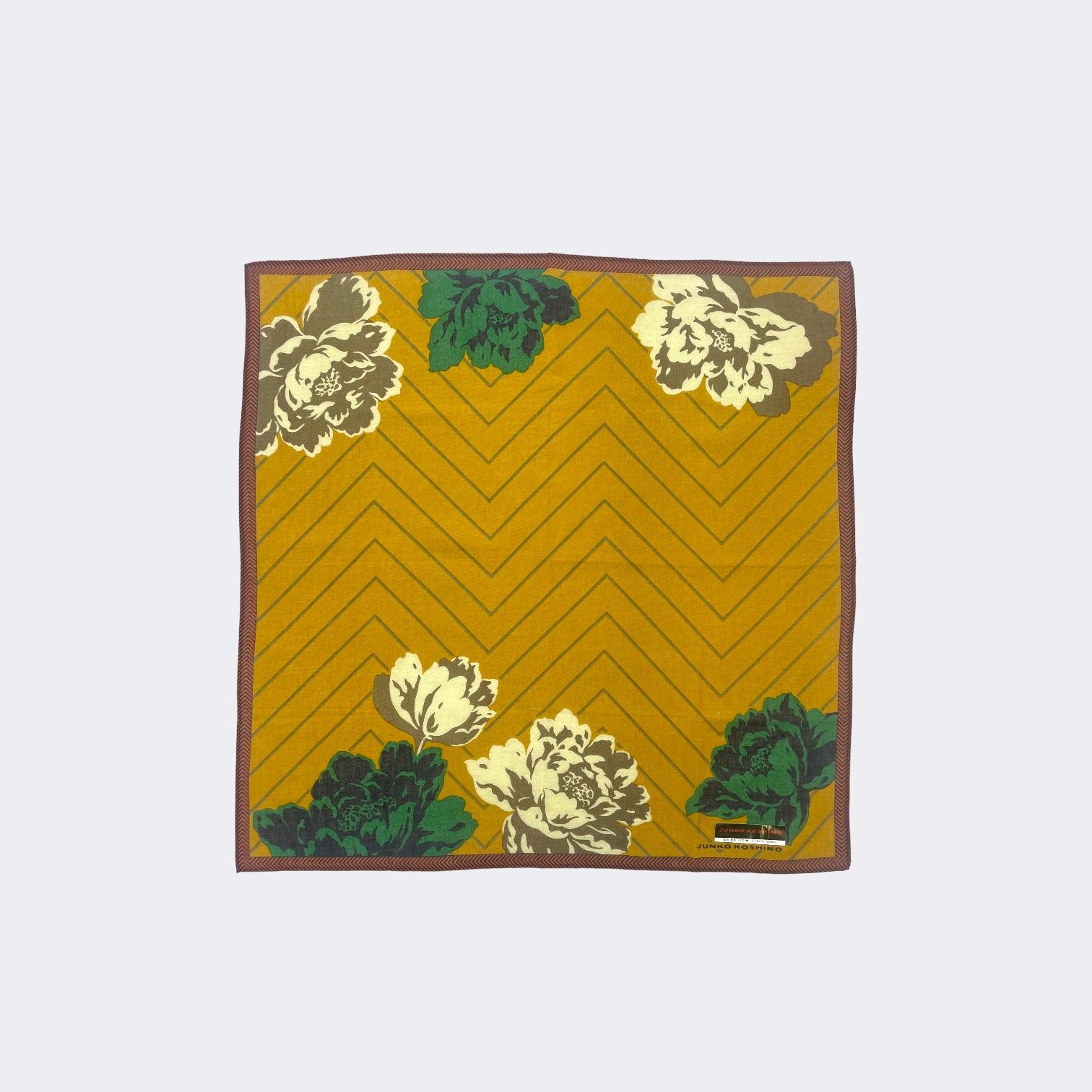 Japanese Brand Vintage Junko Koshino Handkerchief Neckerchief H183N Size ONE SIZE - 1 Thumbnail