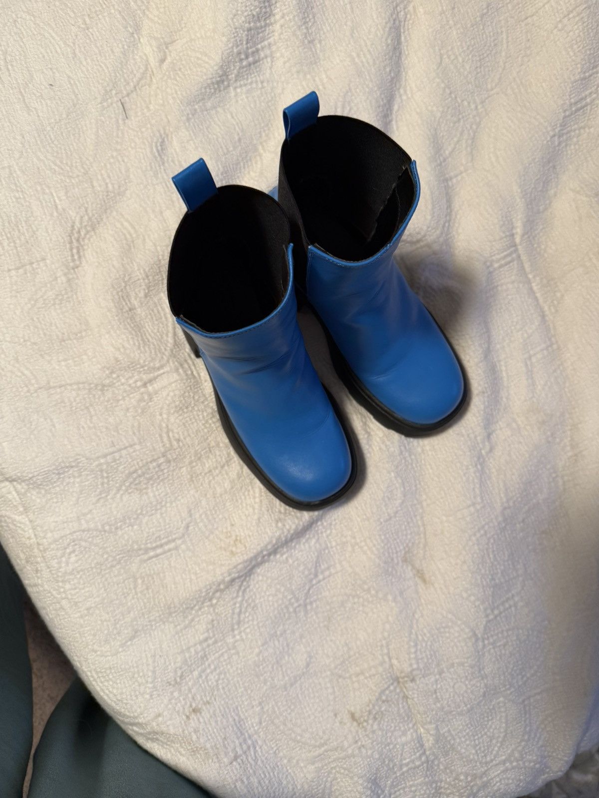Asos Blue Chelsea boots Size US 7 / IT 37 - 4 Thumbnail