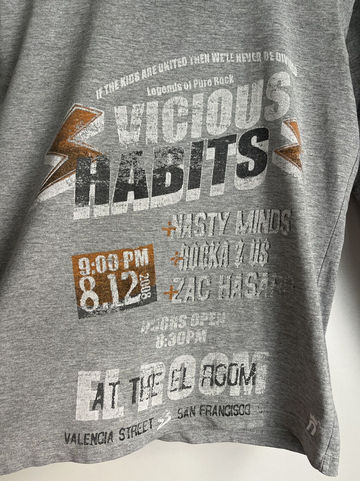 Neighborhood Neighborhood Vicious Habits Long Sleeve Tee Size US M / EU 48-50 / 2 - 10 Thumbnail