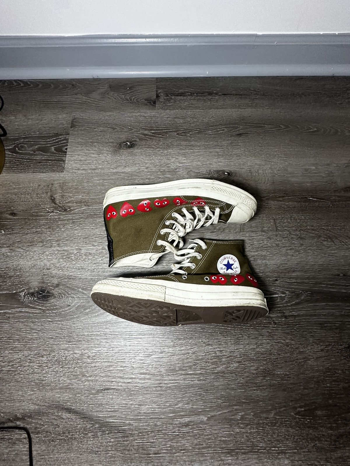 Comme des Garcons × Converse COMMES des Garcon PLAY Chuck 70 Size US 11 / EU 44 - 3 Thumbnail