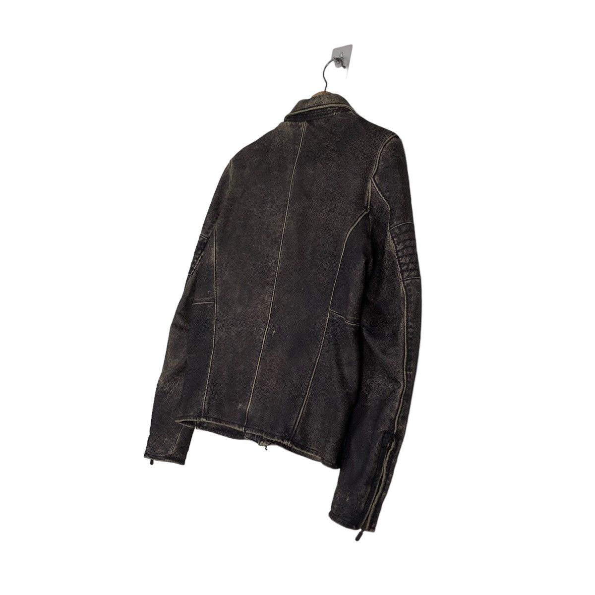Japanese Brand 🔥Vintage Pigskin Leather Biker Jacket Pinball Japan Made Size US S / EU 44-46 / 1 - 10 Thumbnail
