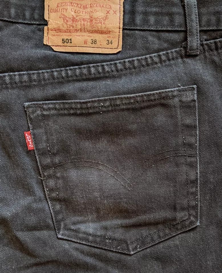 Levi's LEVI'S LEVIS jeans W38 L34 made in USA (jeans shortened) Size US 38 / EU 54 - 2 Thumbnail