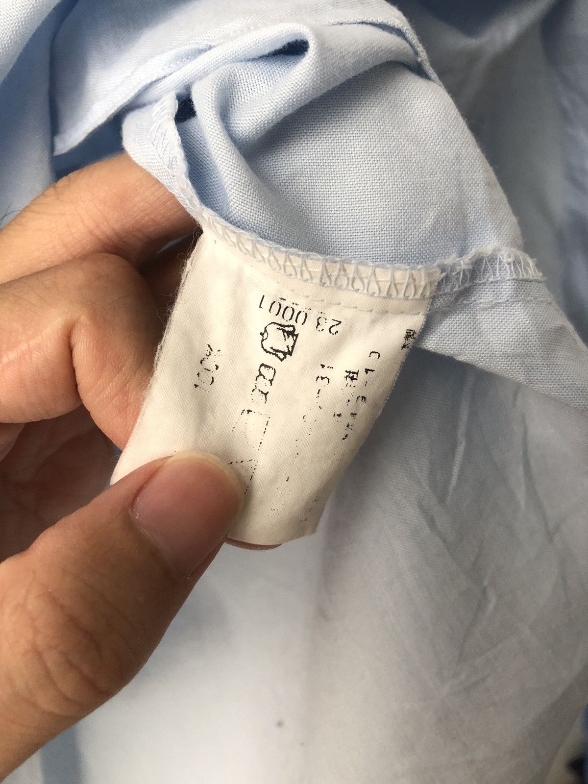 Issey Miyake Pale blue shirt Size US S / EU 44-46 / 1 - 6 Thumbnail