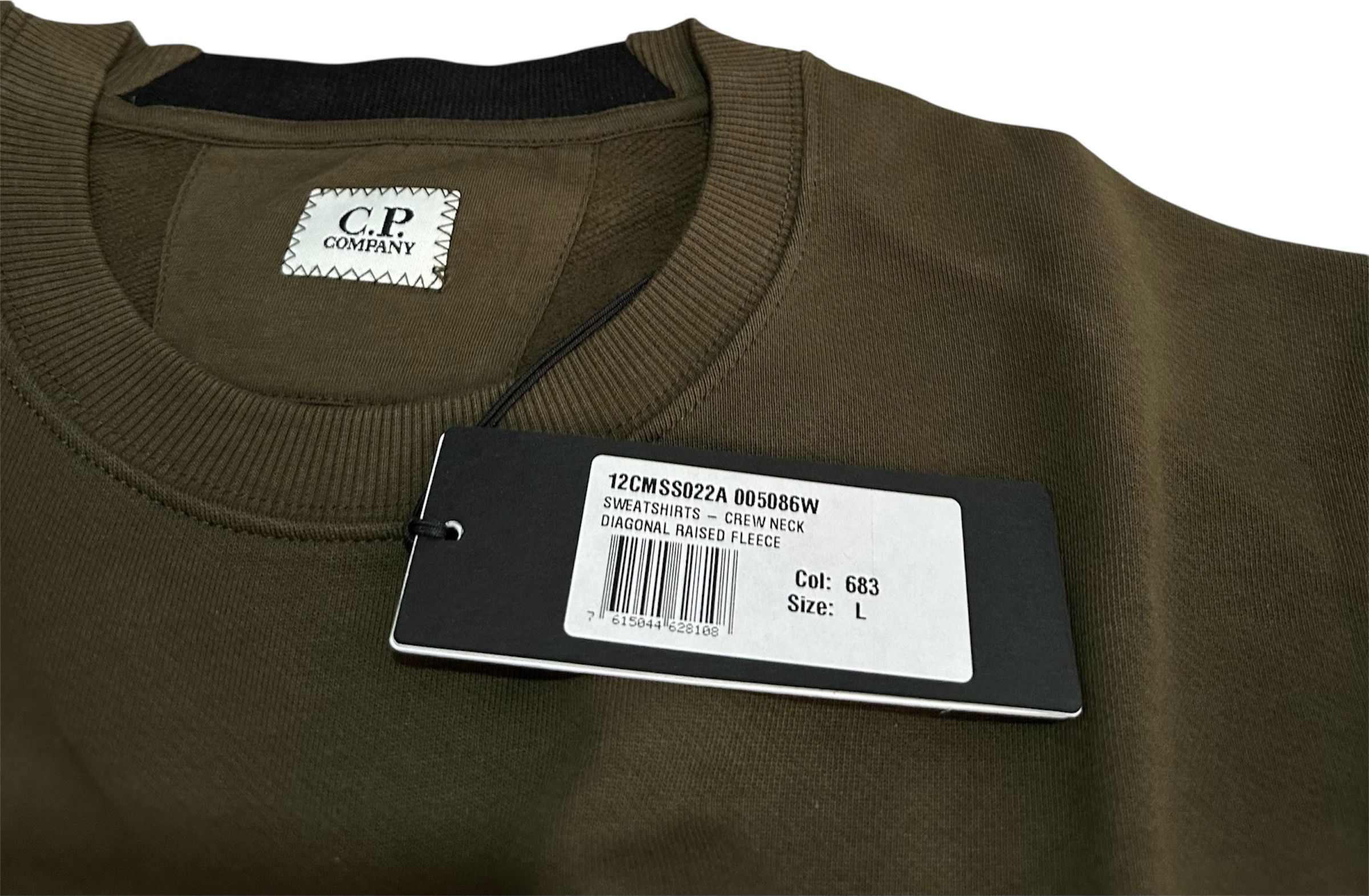 C.P. Company Diagonal Raised Fleece Sweatshirt Size US L / EU 52-54 / 3 - 7 Thumbnail