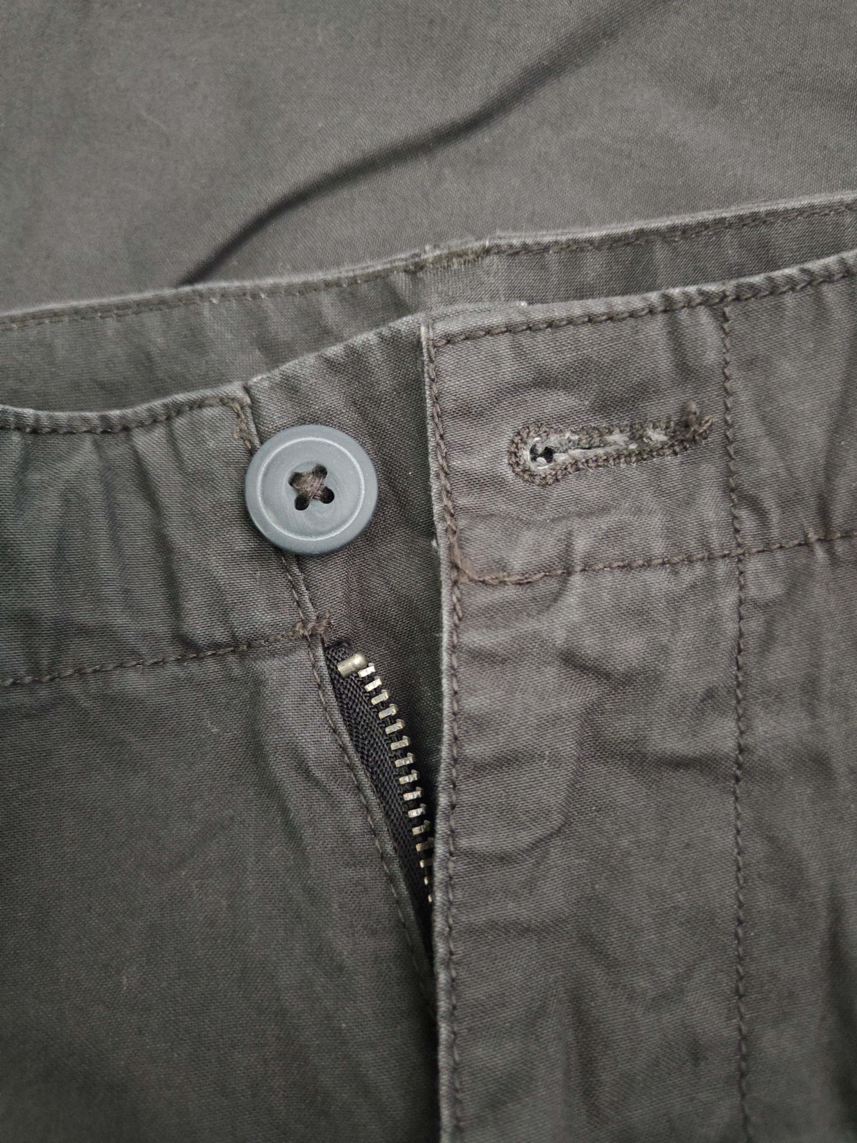 Japanese Brand DL Old Navy Gray Multipocket Tactical Cargo Pants #1487 Size US 27 - 14 Thumbnail
