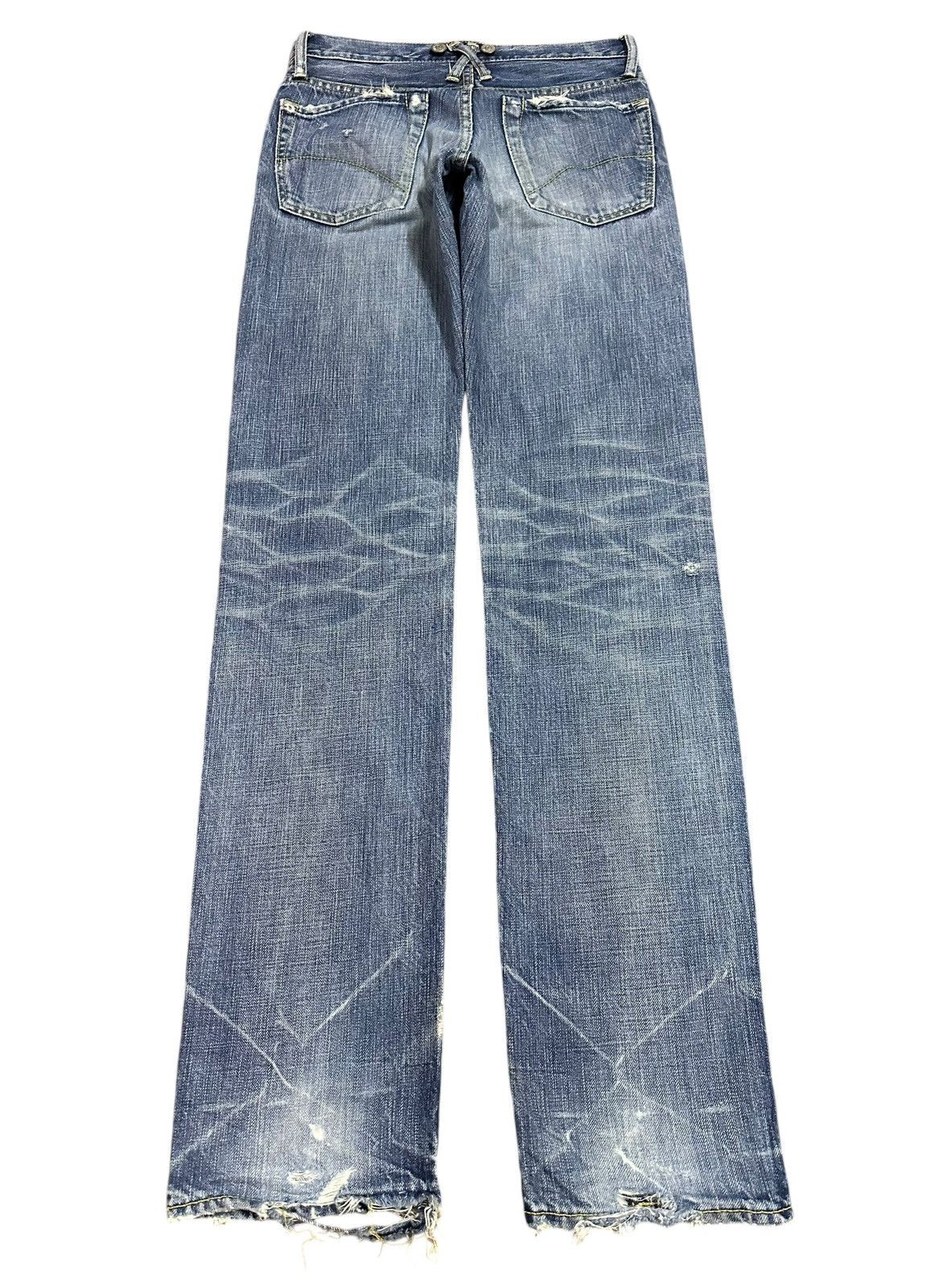 Hysteric Glamour Vintage Japan Hysteric Glamour Faded Wash Distressed Jeans Size US 29 - 2 Thumbnail