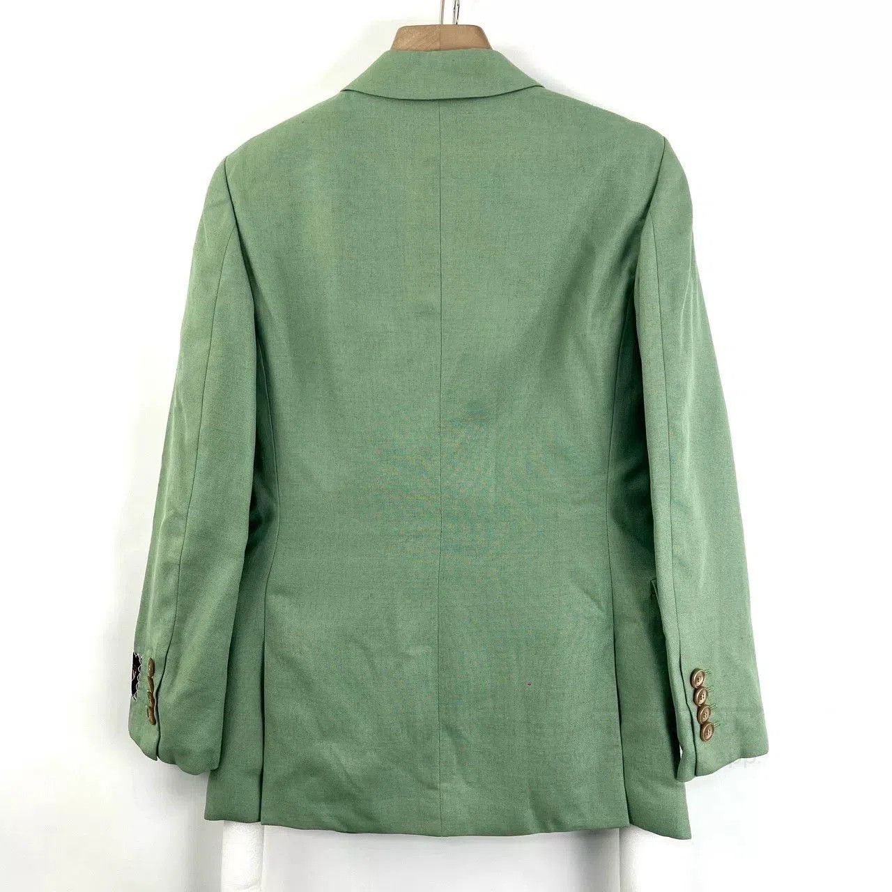 Gucci Gucci Pink Gold Logo Embroidered Blazer. Size XS / US 0-2 / IT 36-38 - 2 Thumbnail