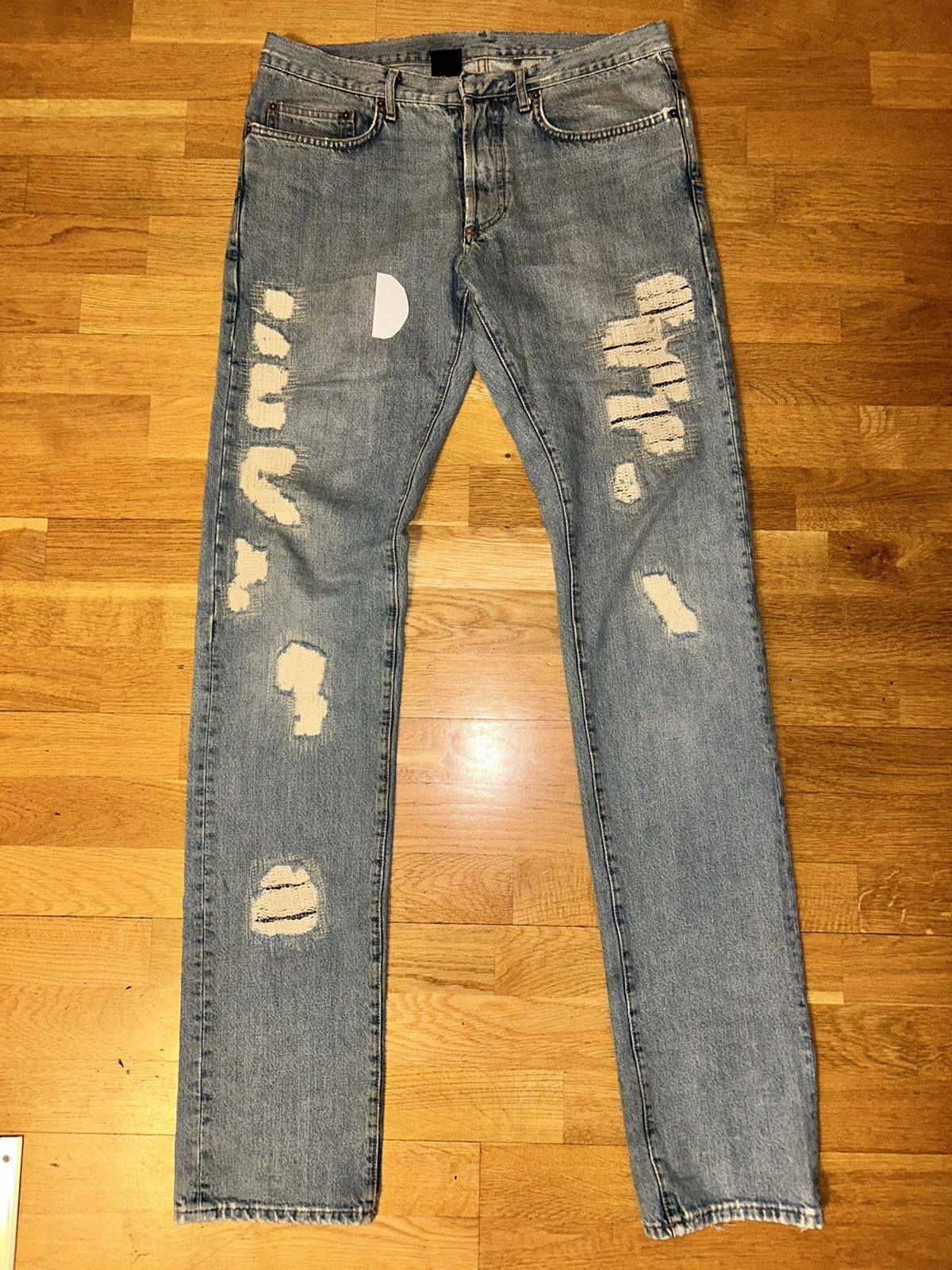 image of Dior X Hedi Slimane in Blue, Men's (Size 31)