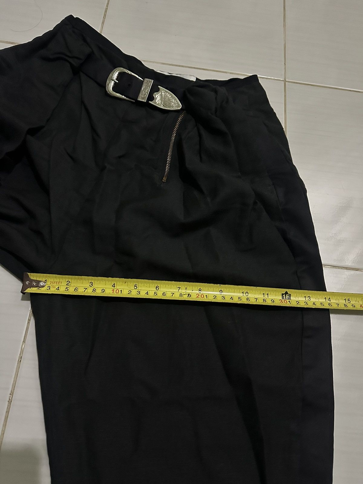 Toga Pulla Toga Pulla Archive Side Tape Wool Linen Wide Balloon Pant Size US 26 / EU 42 - 15 Thumbnail