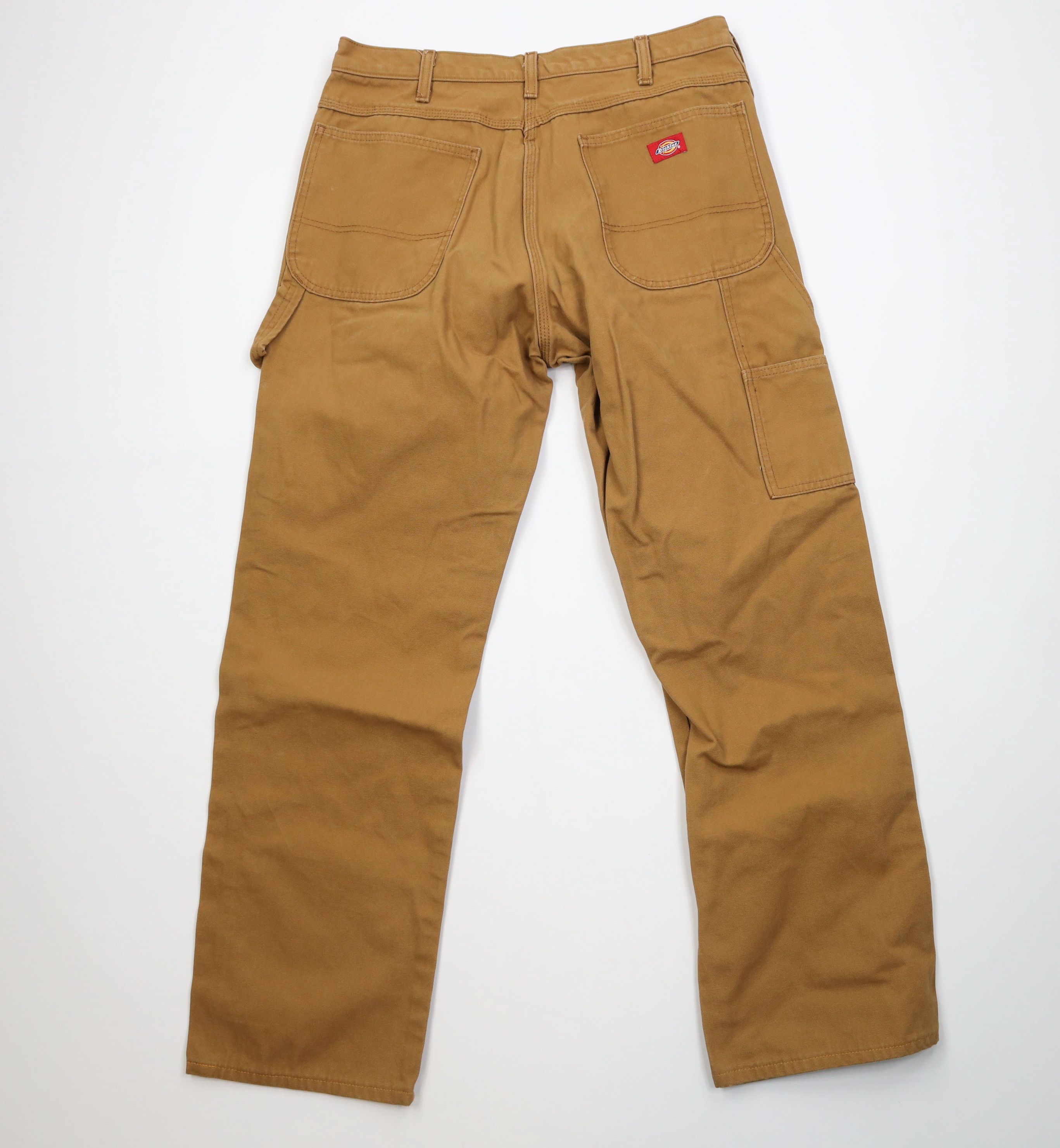 Dickies Vintage Y2K Dickies Wide Leg Dungaree Pants Duck Brown Size US 34 / EU 50 - 10 Thumbnail