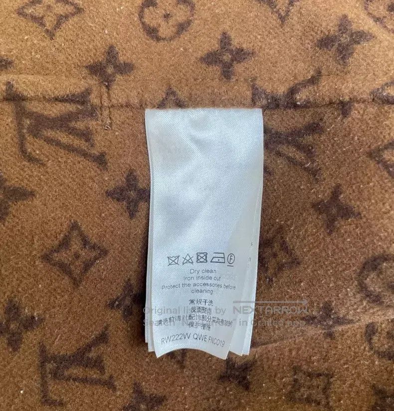 Louis Vuitton Louis Vuitton Brown cropped coat Size XS / US 0-2 / IT 36-38 - 6 Thumbnail