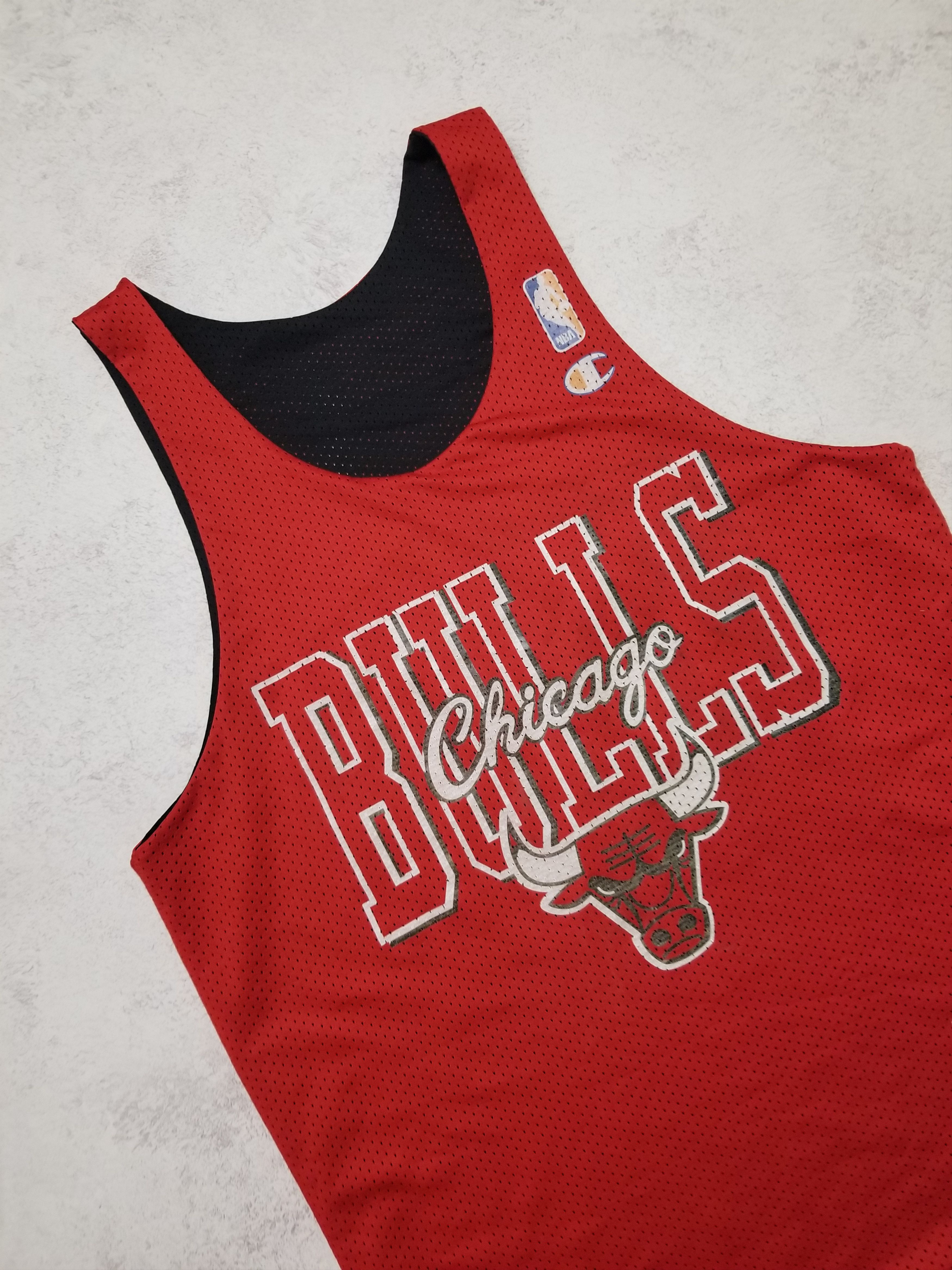 Champion VTG Reversible Chicago Bulls NBA Basketball Jersey Size US XXS / EU 40 - 16 Thumbnail