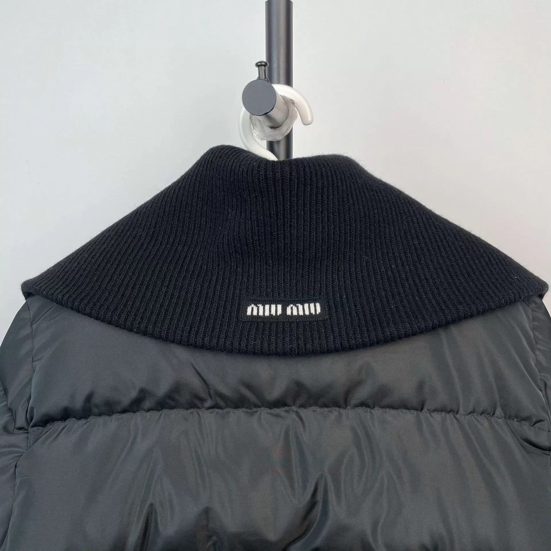 Miu Miu Miu Miu short down jacket women's black size 40 Size S / US 4 / IT 40 - 5 Thumbnail