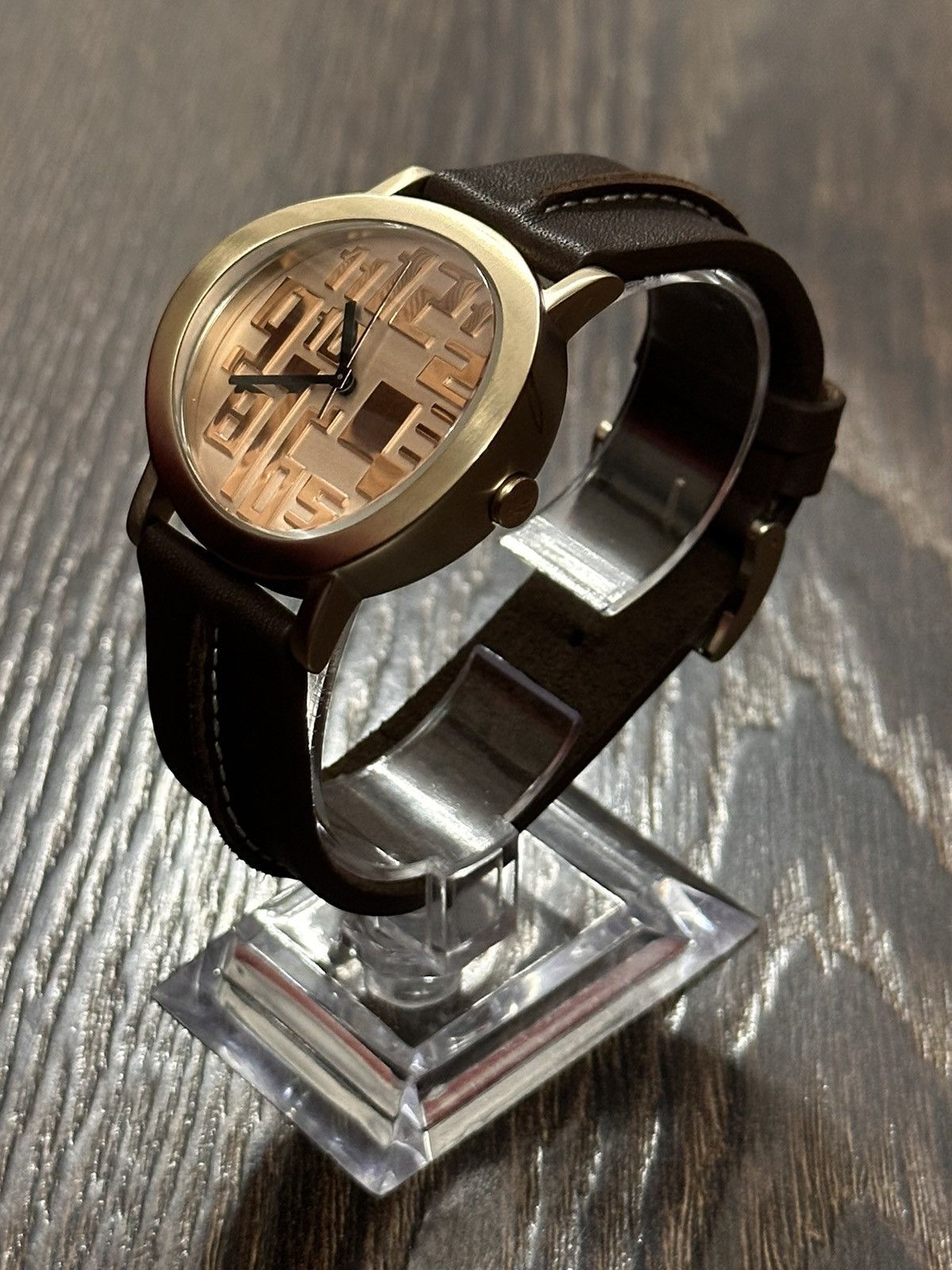 Vintage 2002 Jean Paul Gaultier Abstract Asymmetrical Number Watch Size ONE SIZE - 3 Thumbnail