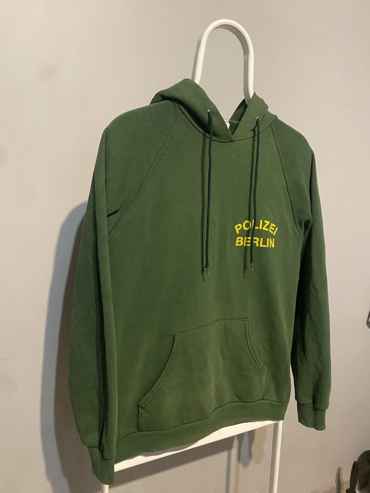 Japanese Brand POLIZEI BERLIN washed boxy hoodie vetments style rare 90s Size US M / EU 48-50 / 2 - 4 Thumbnail