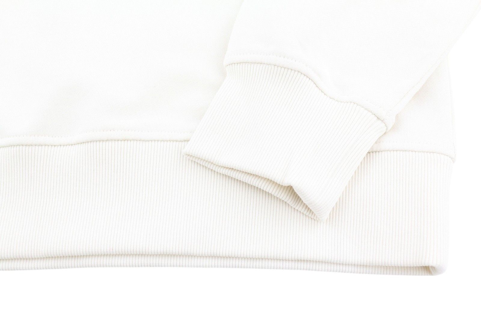 Diesel S-GINN-HS3 M White Front Logo Sweatshirt 41023 Size US M / EU 48-50 / 2 - 5 Thumbnail