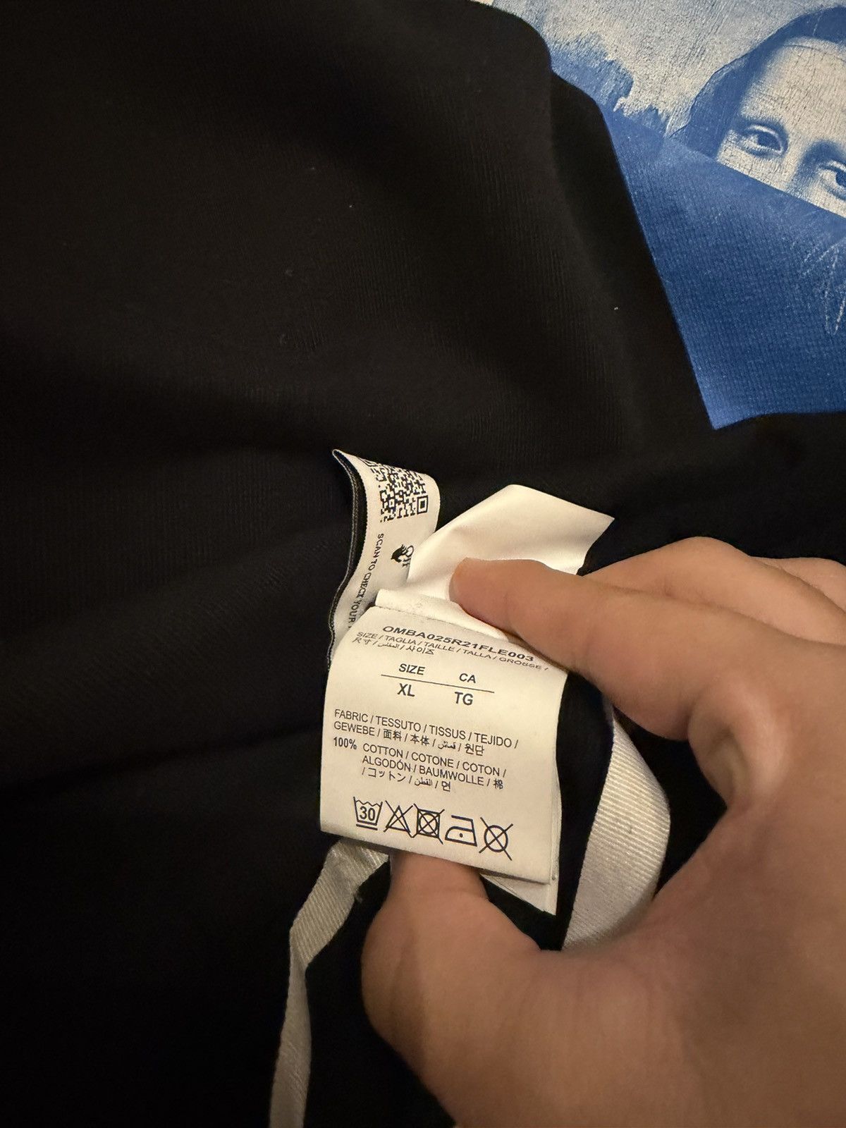 Off-White Off White Mona Lisa Sweater Size US XL / EU 56 / 4 - 5 Thumbnail