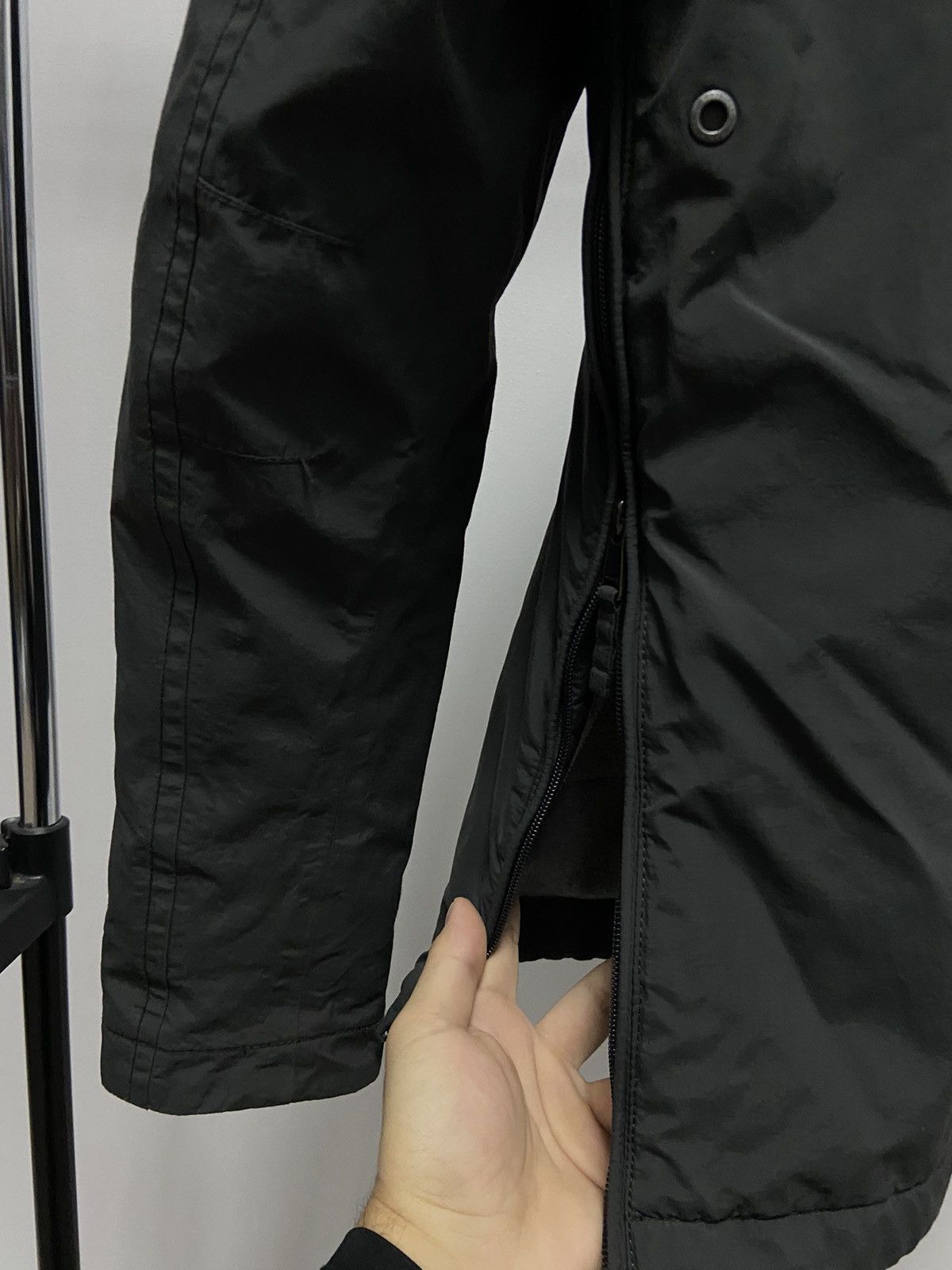 Napapijri × Vintage Napapijri anorak Jacket big Logo pocket Vintage fleece Size US S / EU 44-46 / 1 - 6 Thumbnail