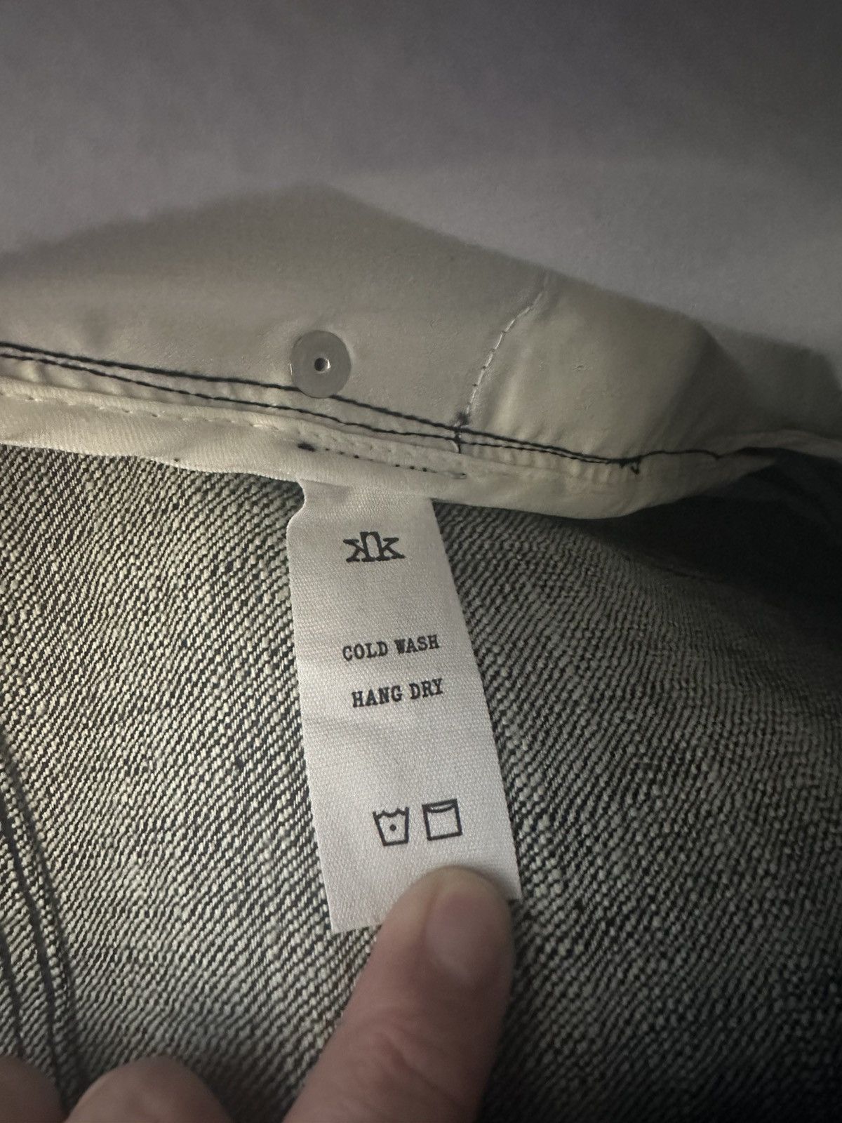 K-Two Studios K-Two Studios 18oz Heavy Denim Loose Indigo Size US 29 - 6 Thumbnail