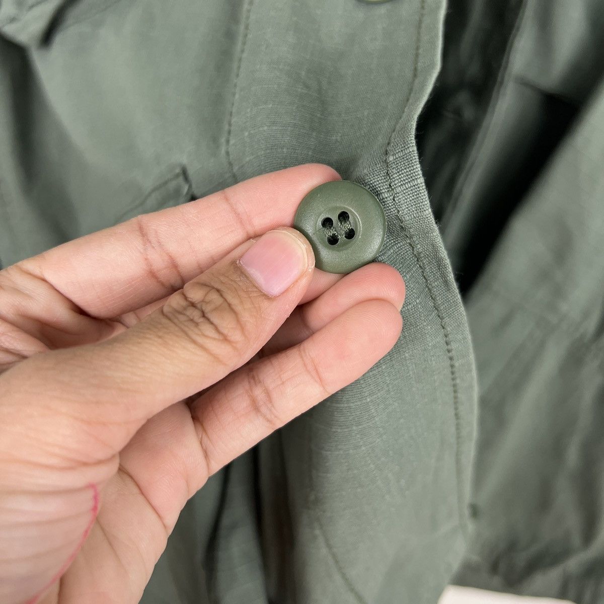 Japanese Brand 🔥 VINTAGE ROTHCO BDU RIP STOP MILITARY SHIRTS JACKET Size US S / EU 44-46 / 1 - 14 Thumbnail