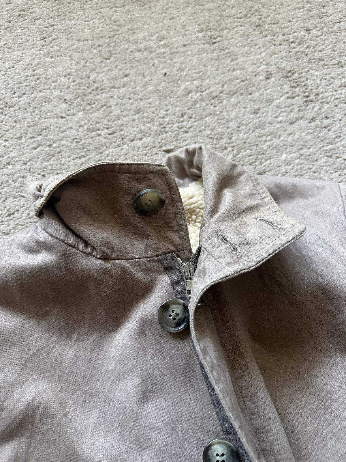Miu Miu FW1999 Miu Miu N-1 Deck Jacket with Sherpa Lining Size XS / US 0-2 / IT 36-38 - 11 Thumbnail