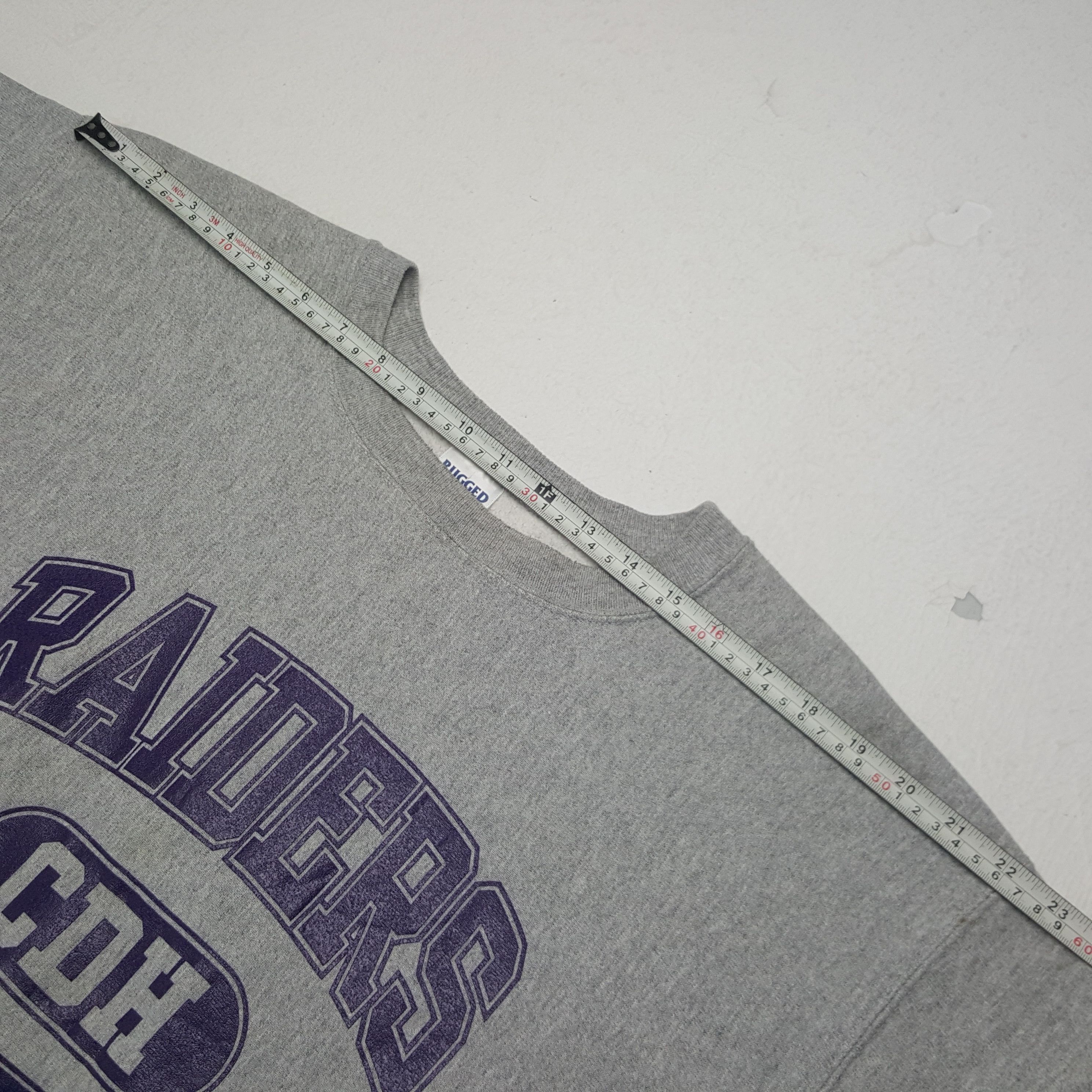 NFL × Vintage Vintage Raiders CDH Athletics Sweatshirt Size US XL / EU 56 / 4 - 6 Thumbnail