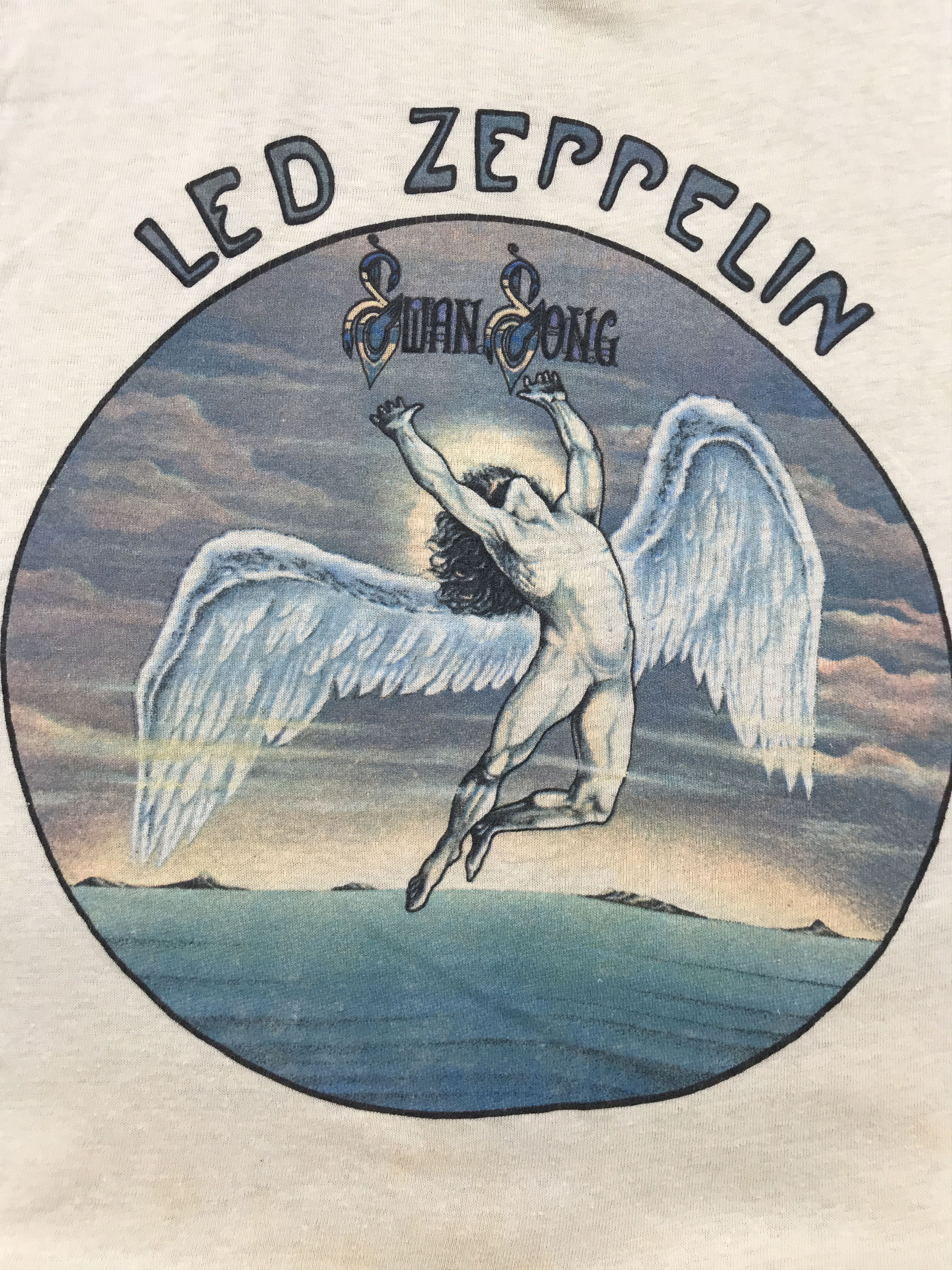 Band Tees × Led Zeppelin × Vintage Vintage Led Zeppelin Swan Song Size US M / EU 48-50 / 2 - 6 Thumbnail